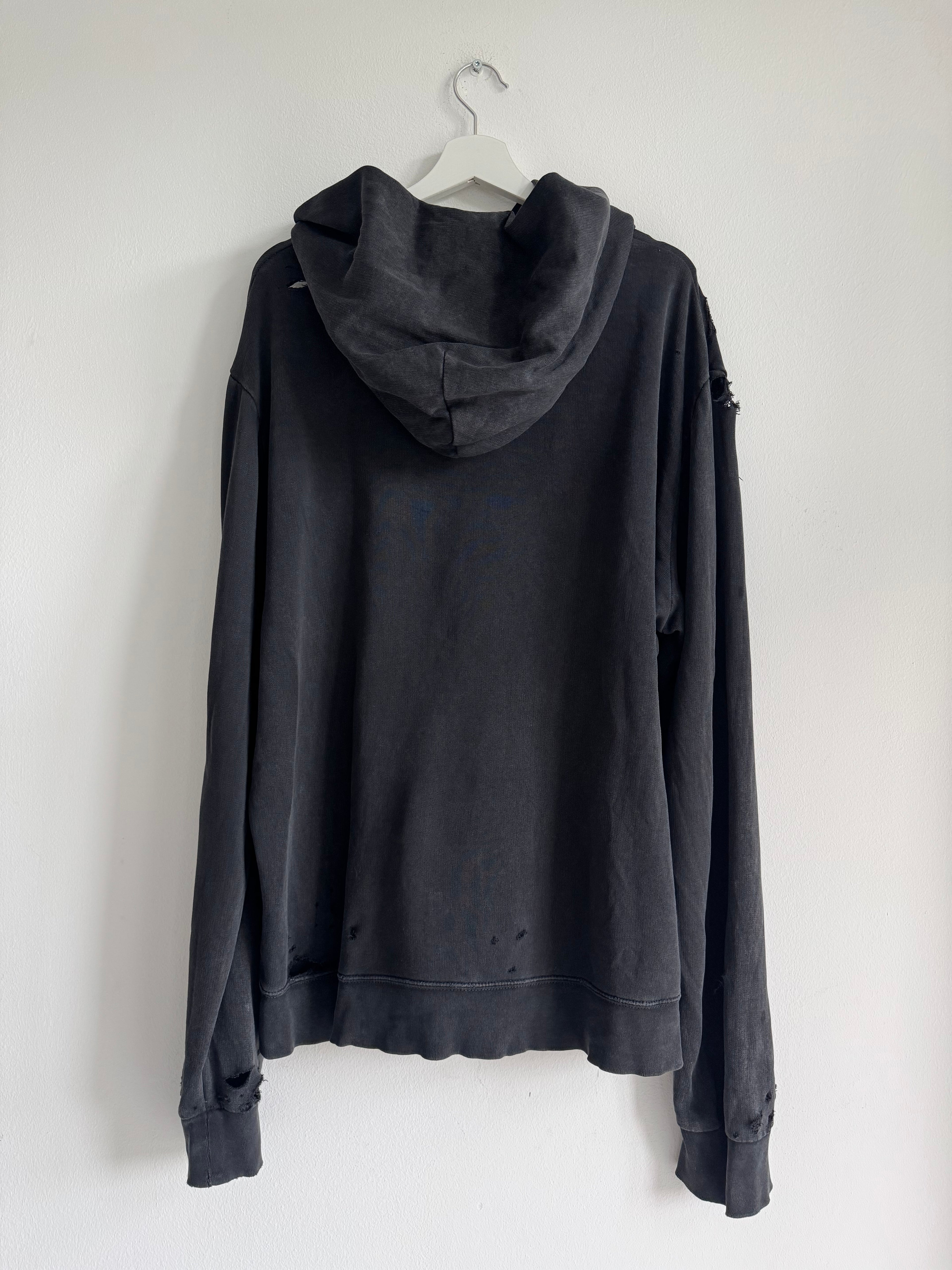 VINTAGE DISTRESSED RL GRAPHIC HOODIE