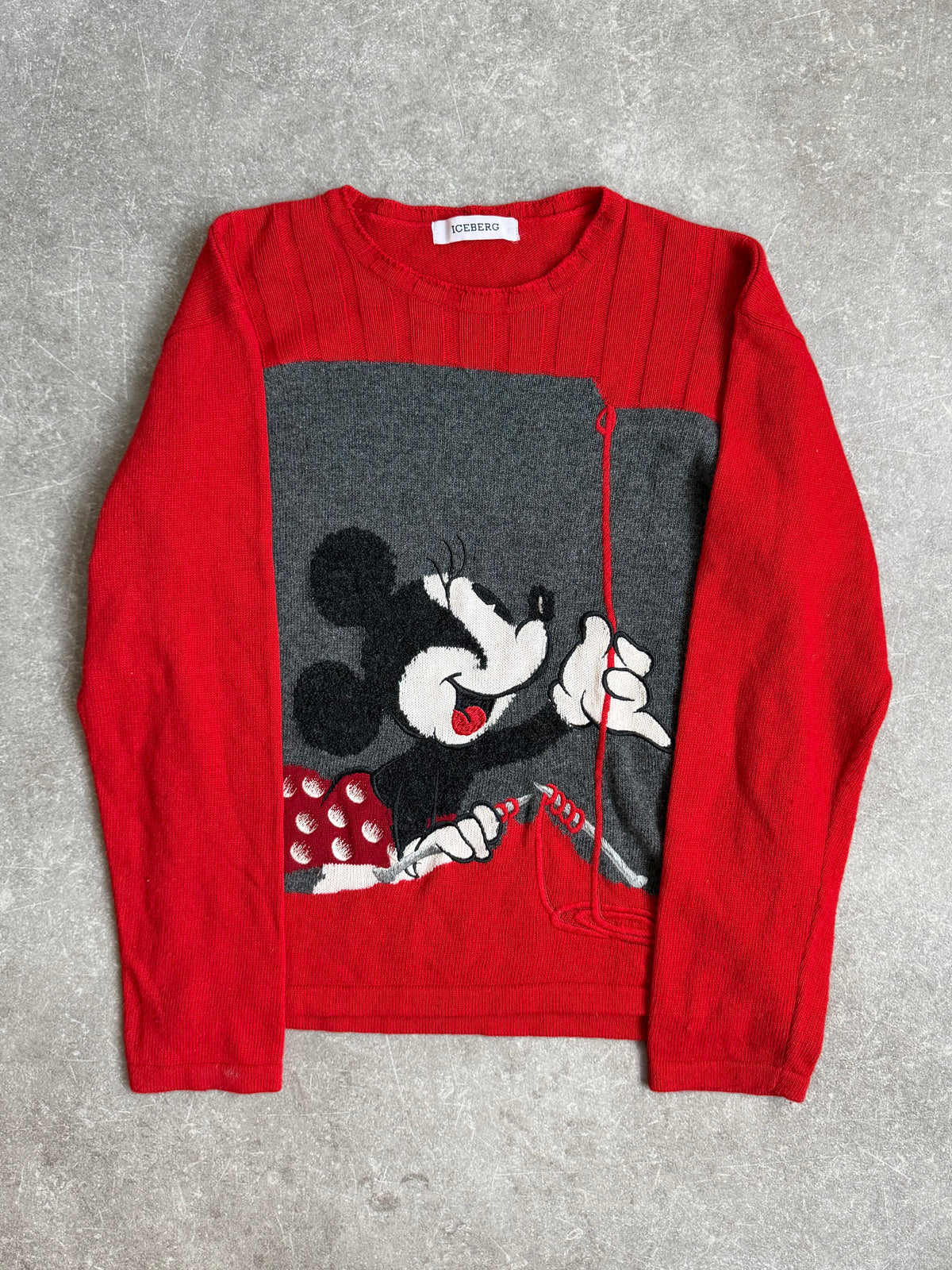 VINTAGE ICEBERG DISNEY KNIT SWEATER
