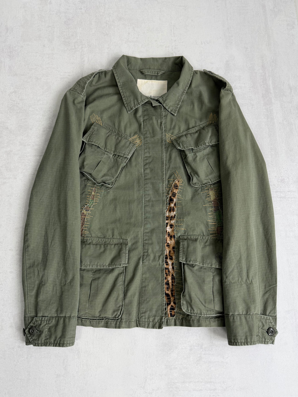 2010s REWORKED RALPH LAUREN DENIM & SUPPLY PARKA JACKET