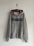 VINTAGE MIRRORED „COWBOY“ ZIP HOODIE