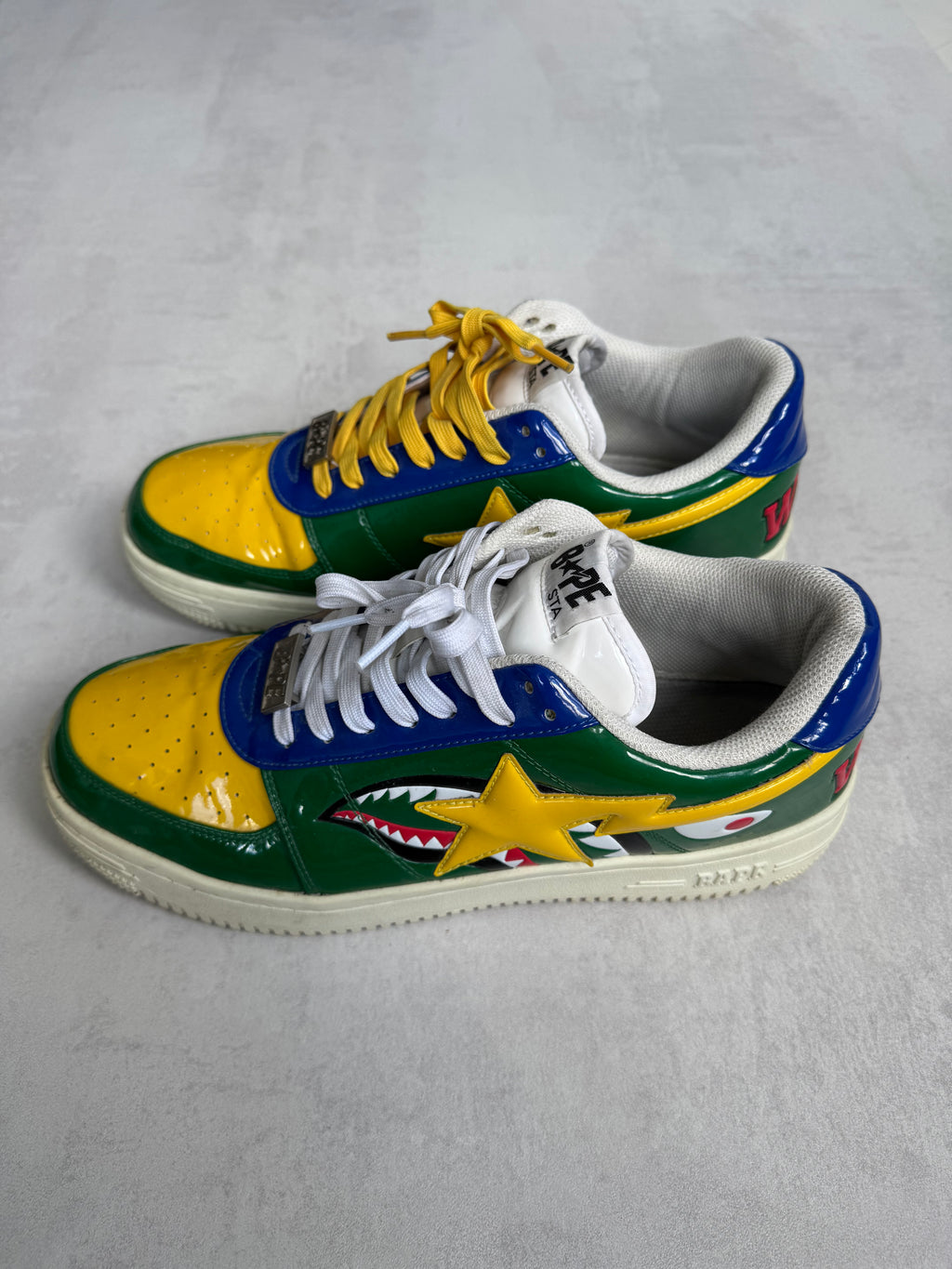 BAPESTA PATENT LEATHER “BRAZIL”