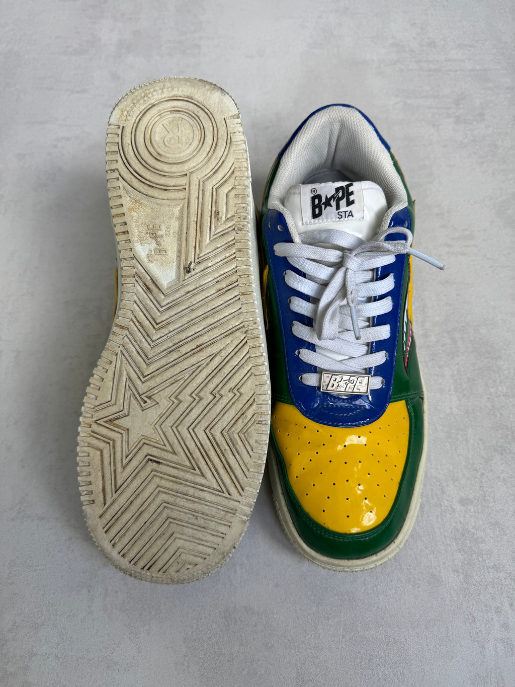 BAPESTA PATENT LEATHER “BRAZIL”