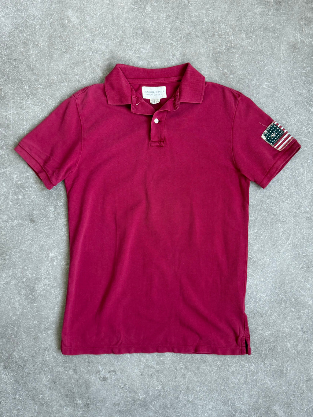 VINTAGE RL PATCH POLO SHIRT