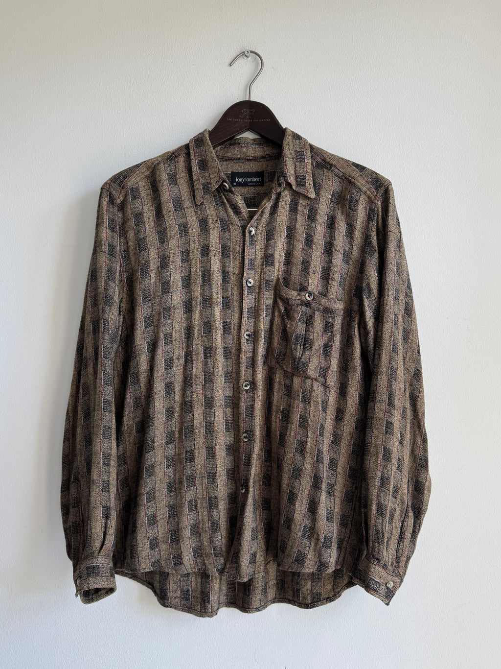VINTAGE PLAID FLANNEL SHIRT