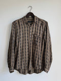 VINTAGE PLAID FLANNEL SHIRT