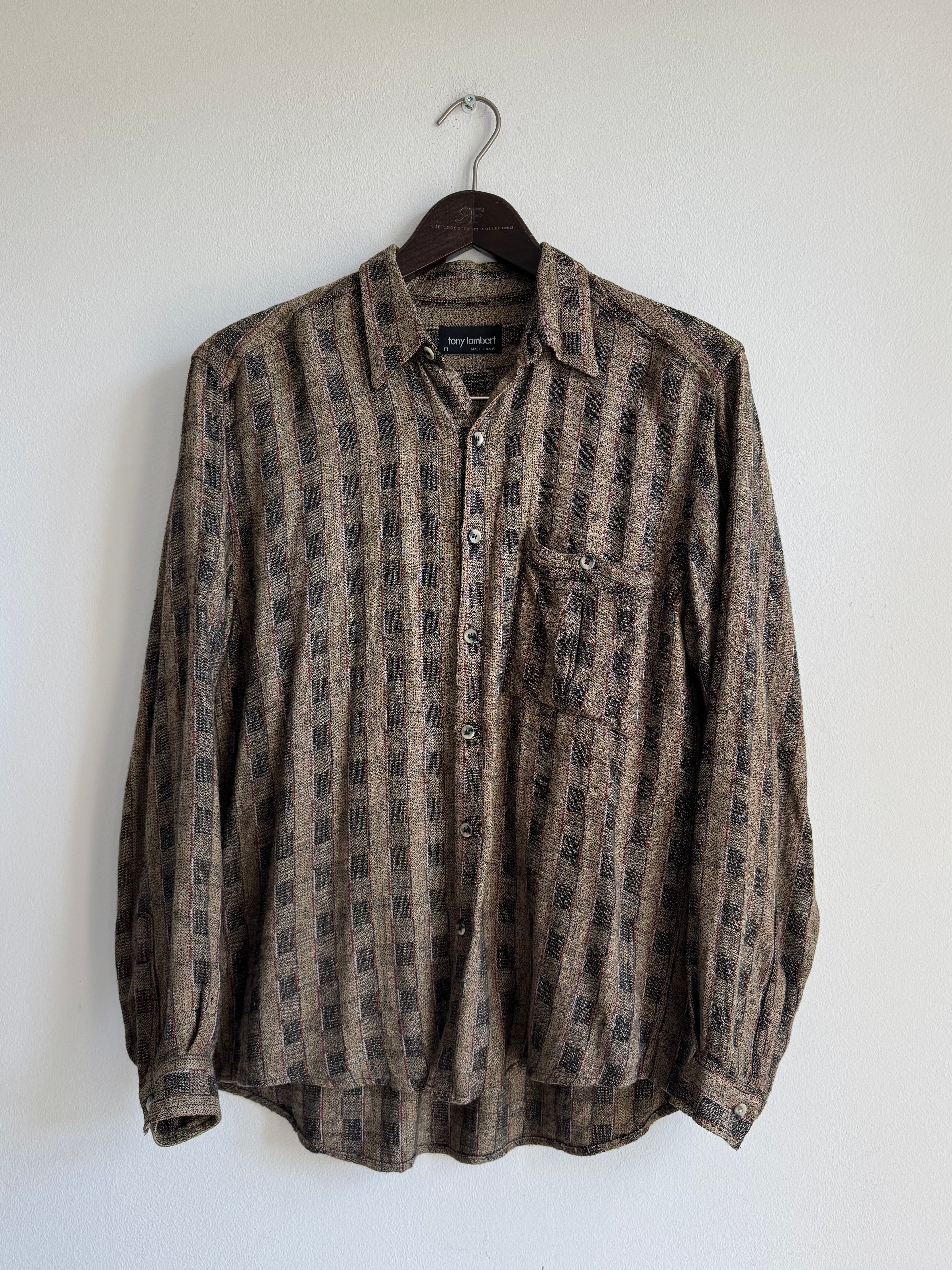 VINTAGE PLAID FLANNEL SHIRT