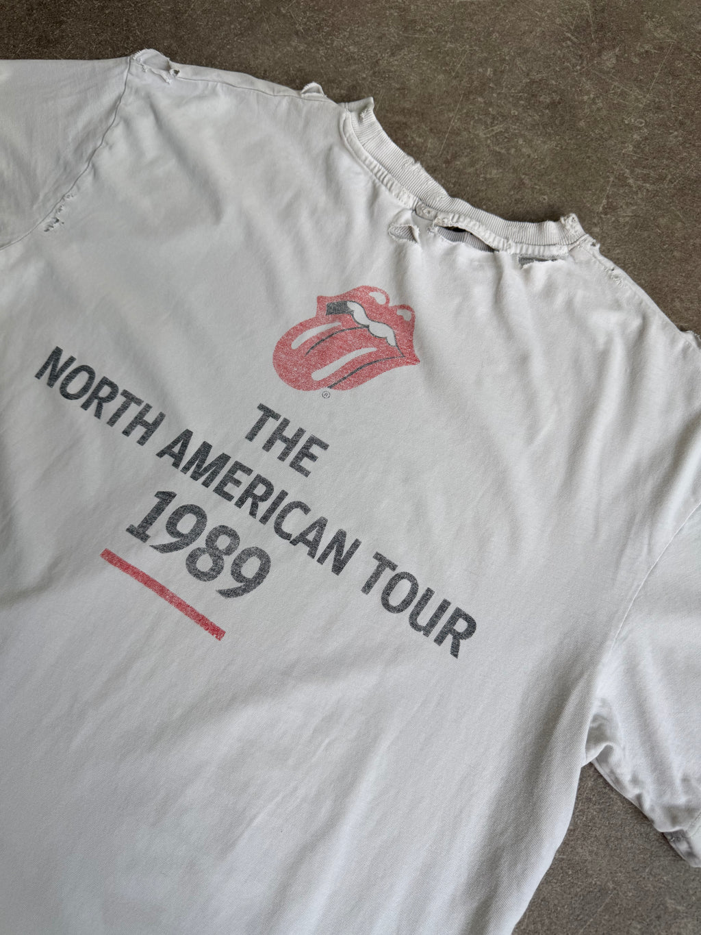 VINTAGE ROLLING STONES TOUR TEE