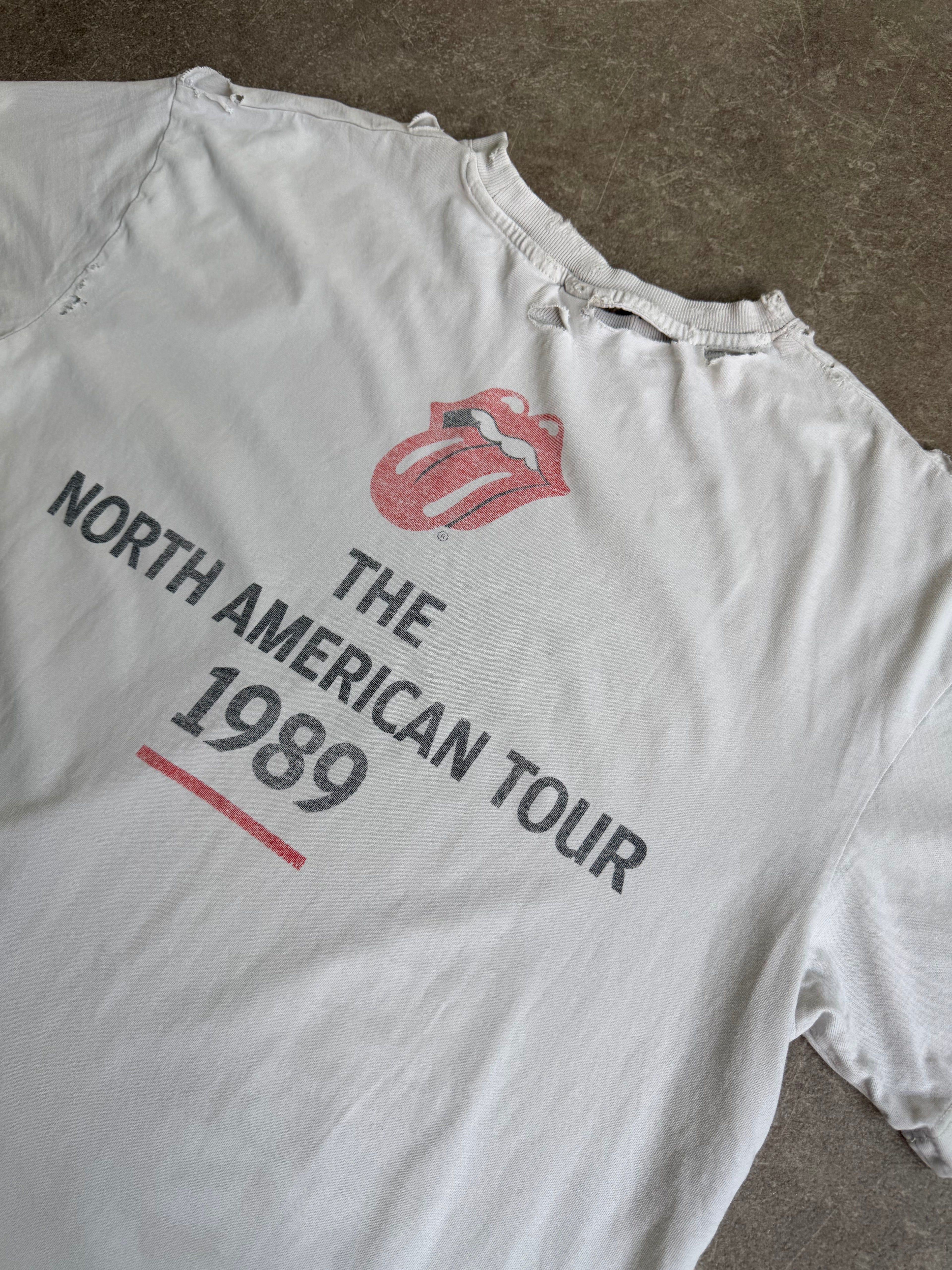 VINTAGE ROLLING STONES TOUR TEE