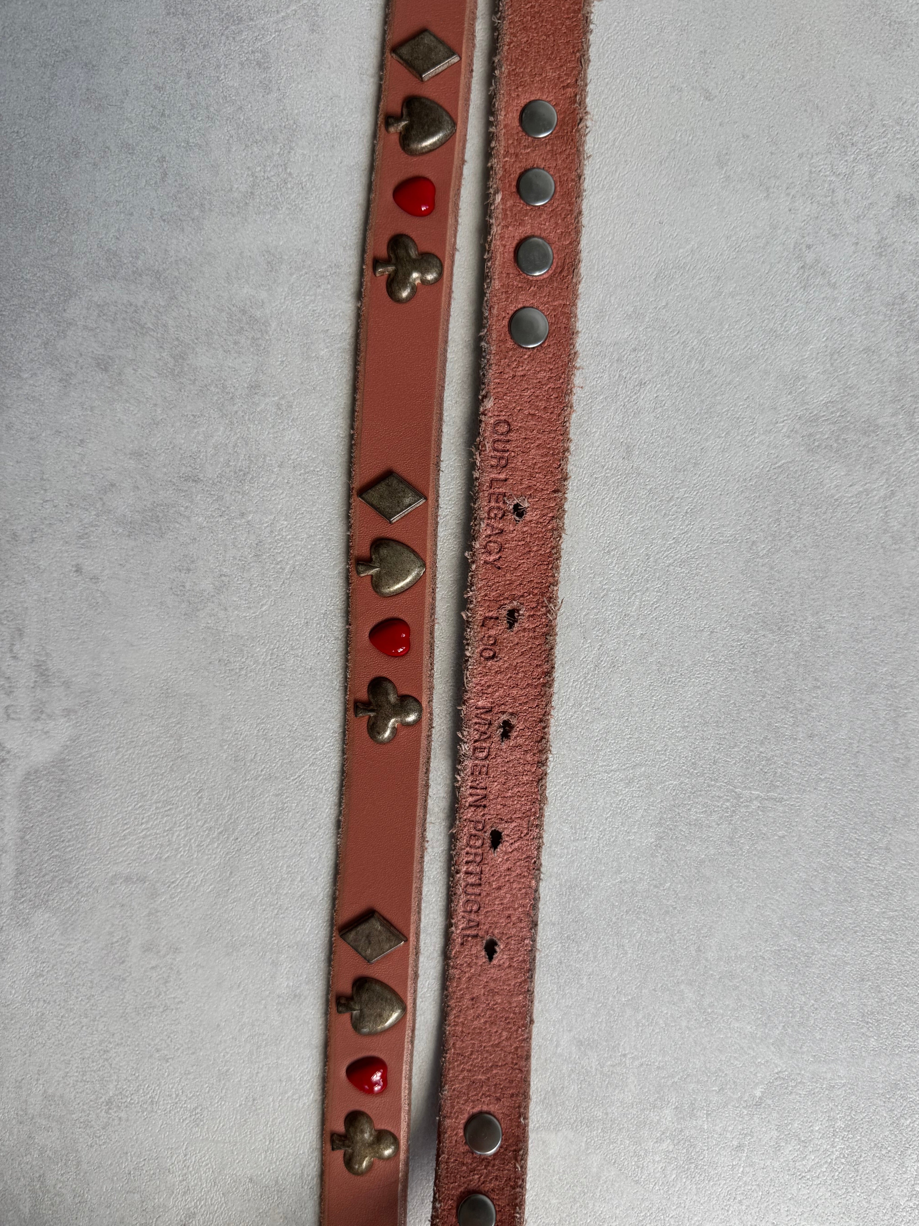 OUR LEGACY CARD DECK BELT