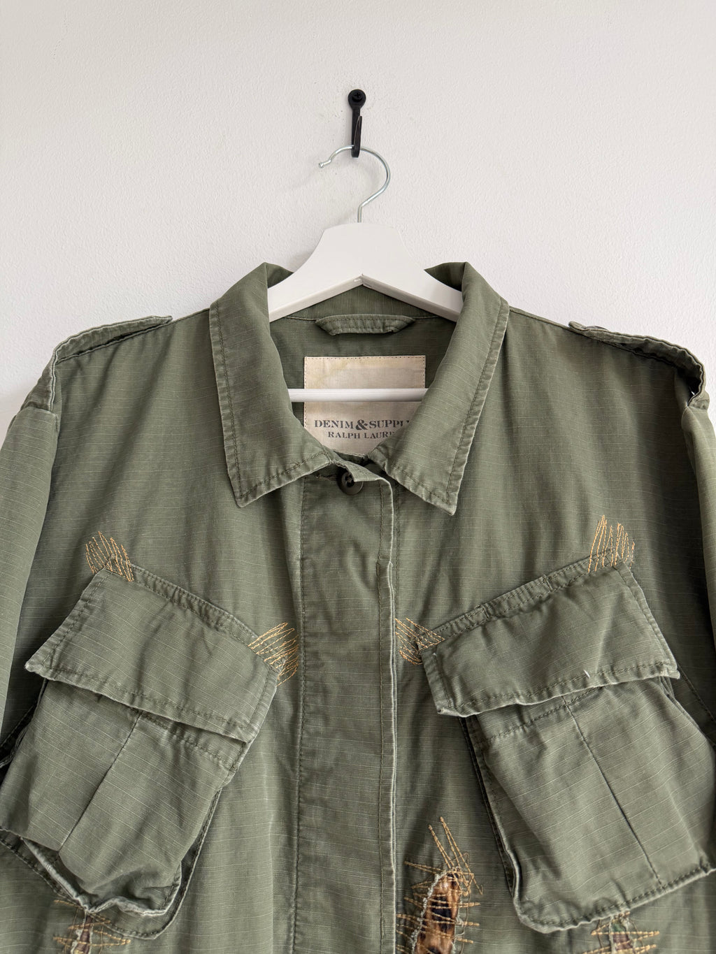 2010s REWORKED RALPH LAUREN DENIM & SUPPLY PARKA JACKET