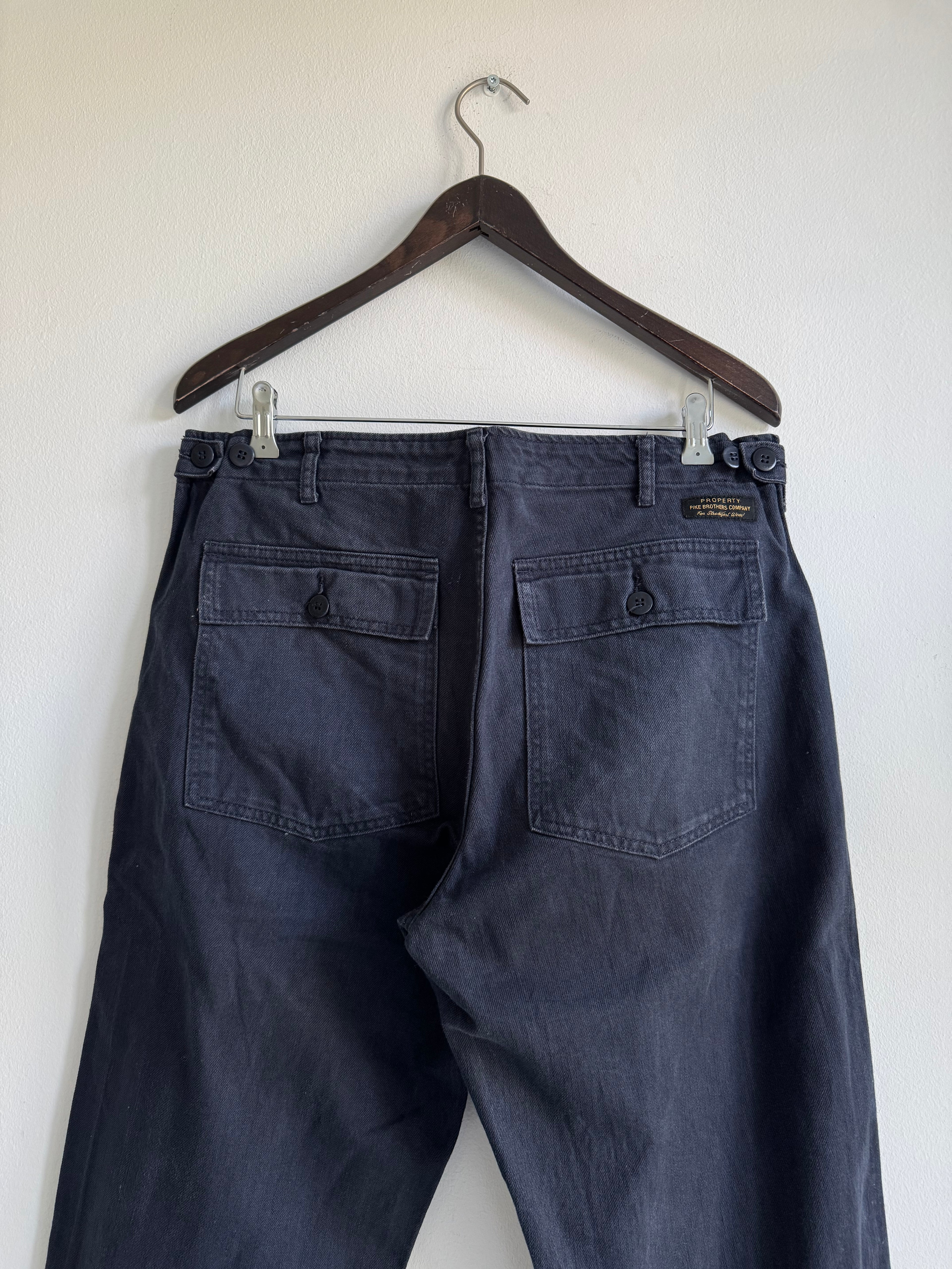 VINTAGE PIKE BROTHERS UTILITY CANVAS PANTS