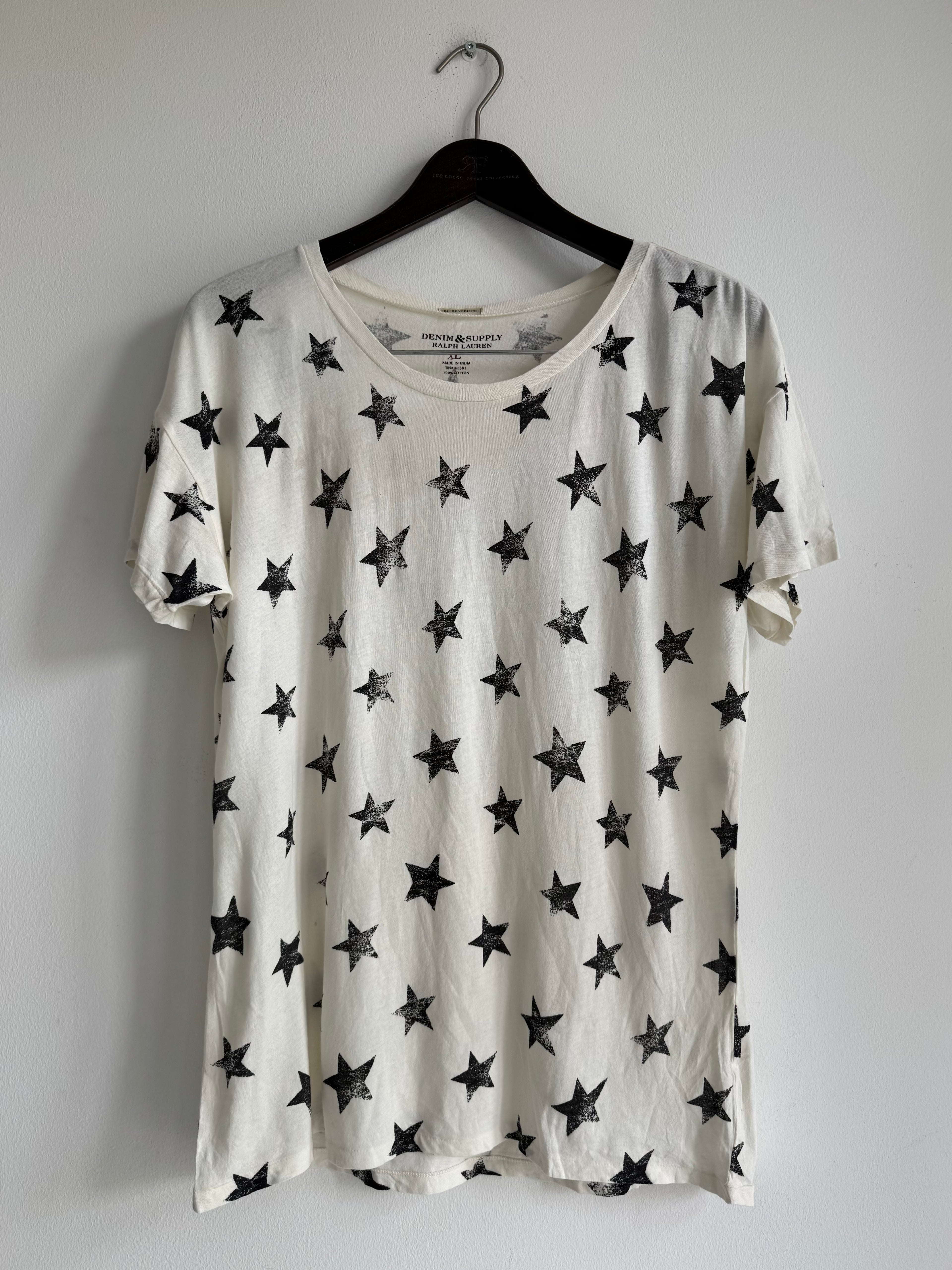 VINTAGE RL „STAR“ PRINT TEE