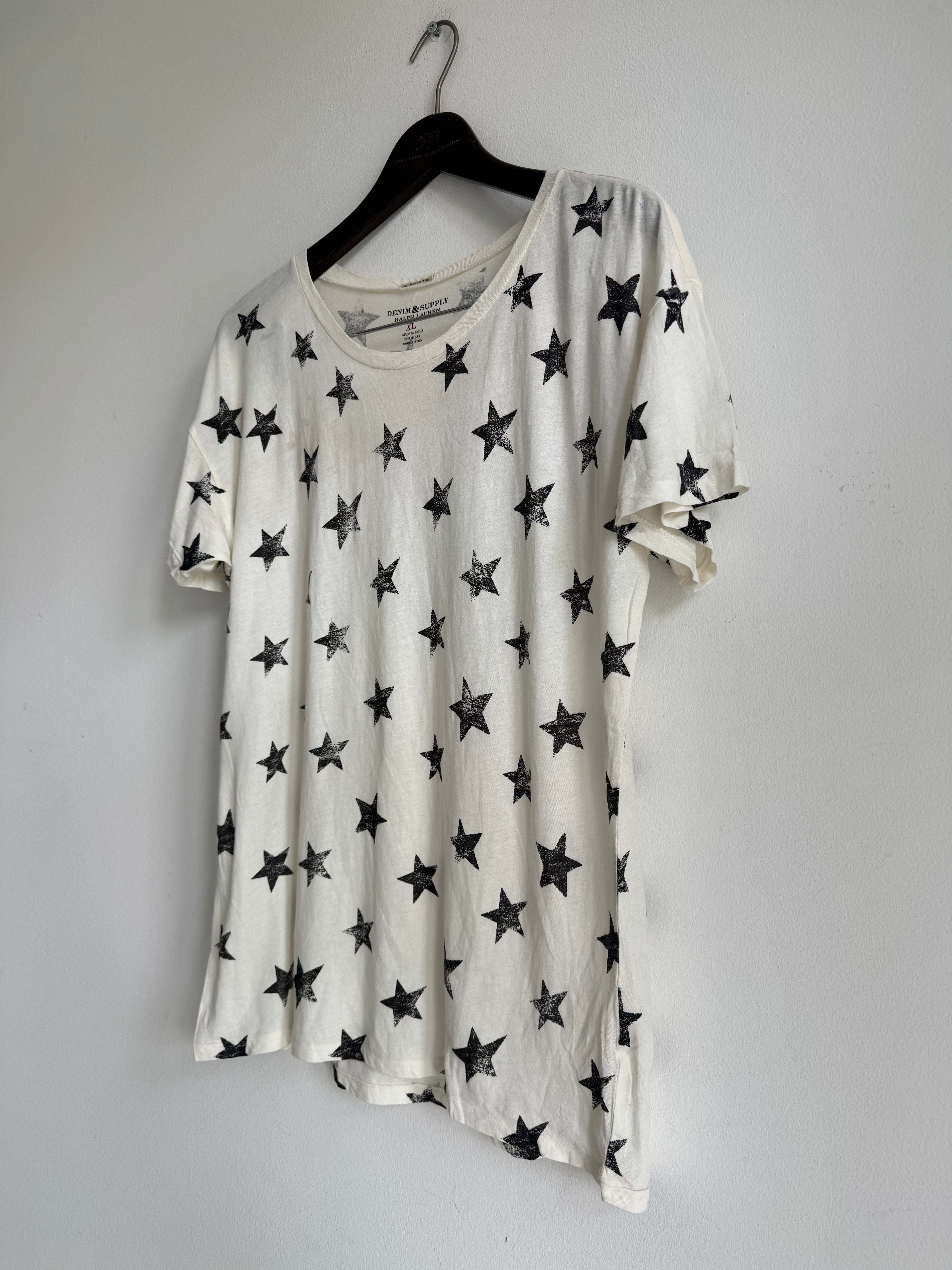 VINTAGE RL „STAR“ PRINT TEE
