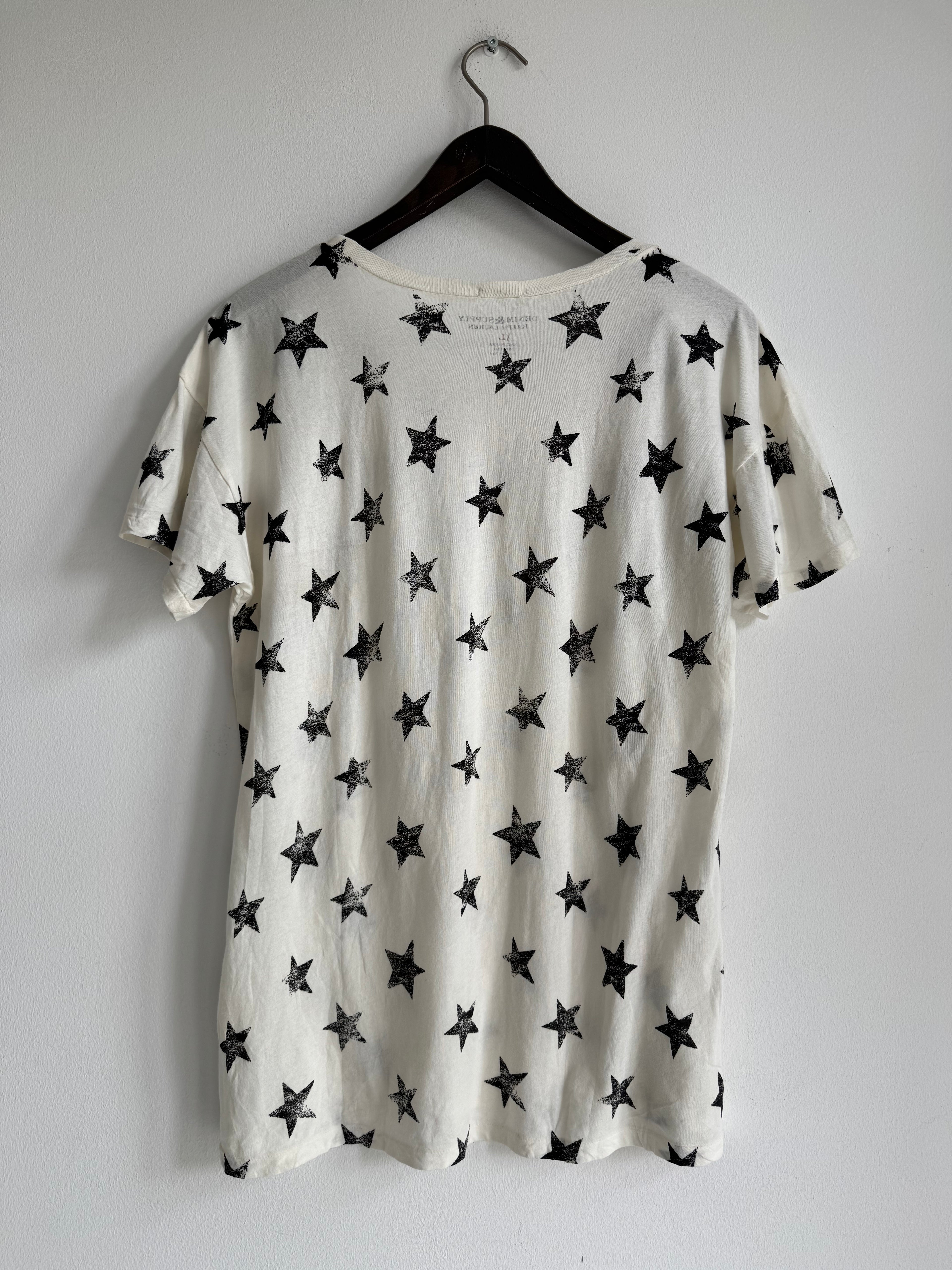 VINTAGE RL „STAR“ PRINT TEE