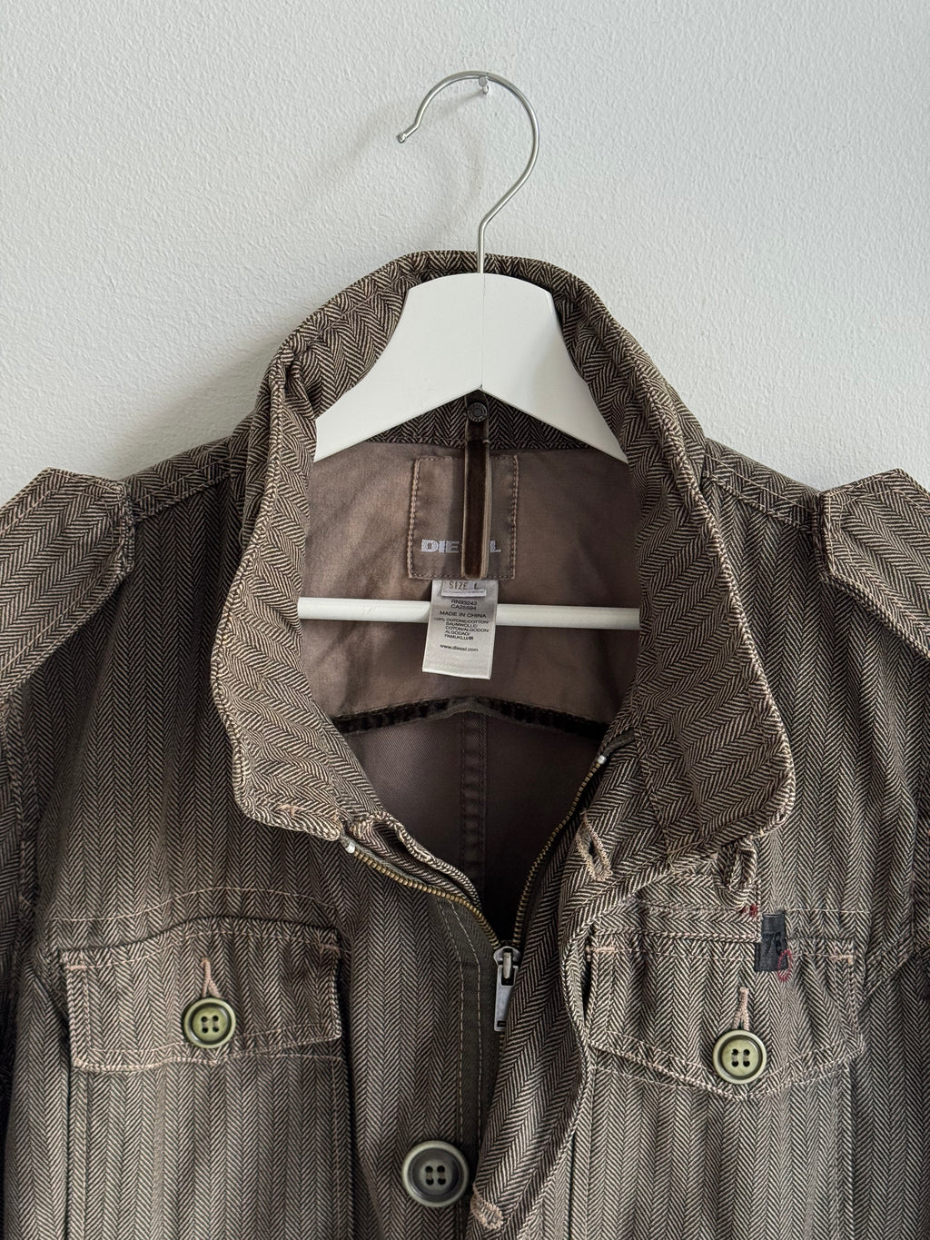 VINTAGE DIESEL MILITARY PARKA JACKET