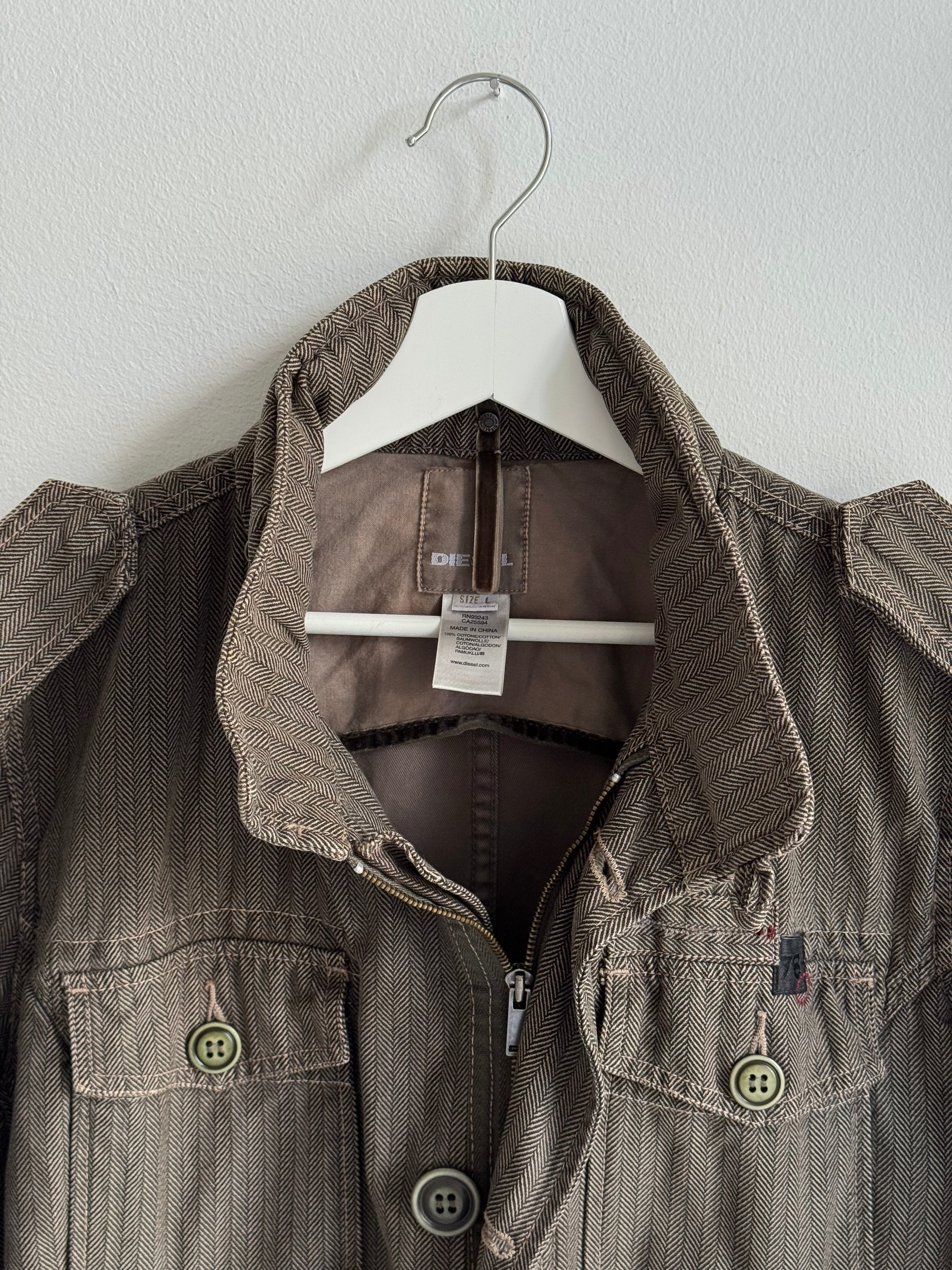 VINTAGE DIESEL MILITARY PARKA JACKET
