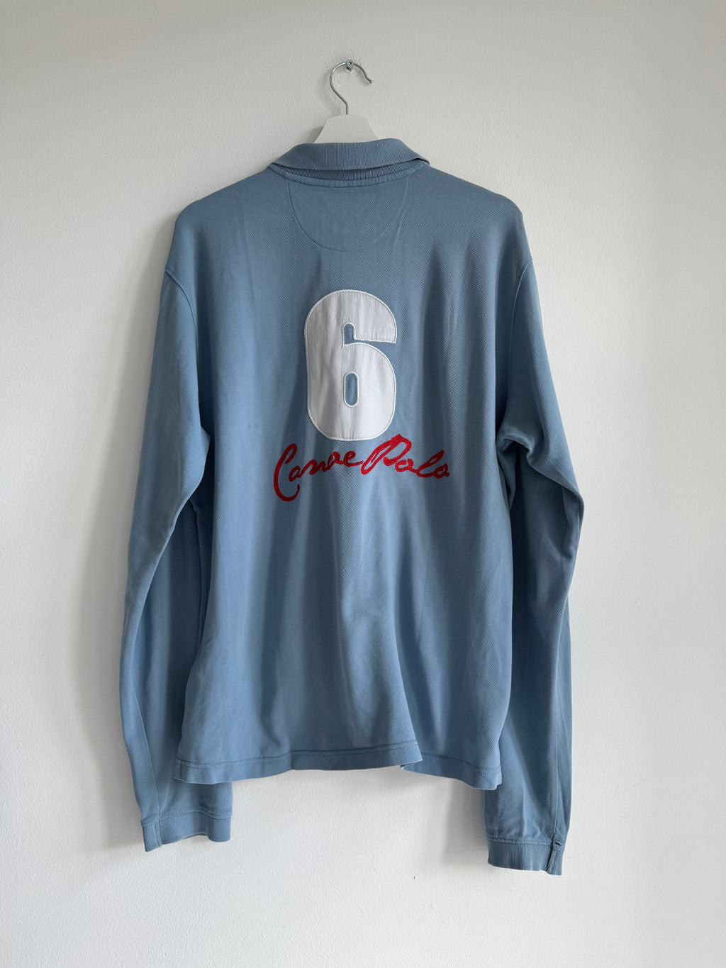 VINTAGE EMBROIDERED POLO LONGSLEEVE