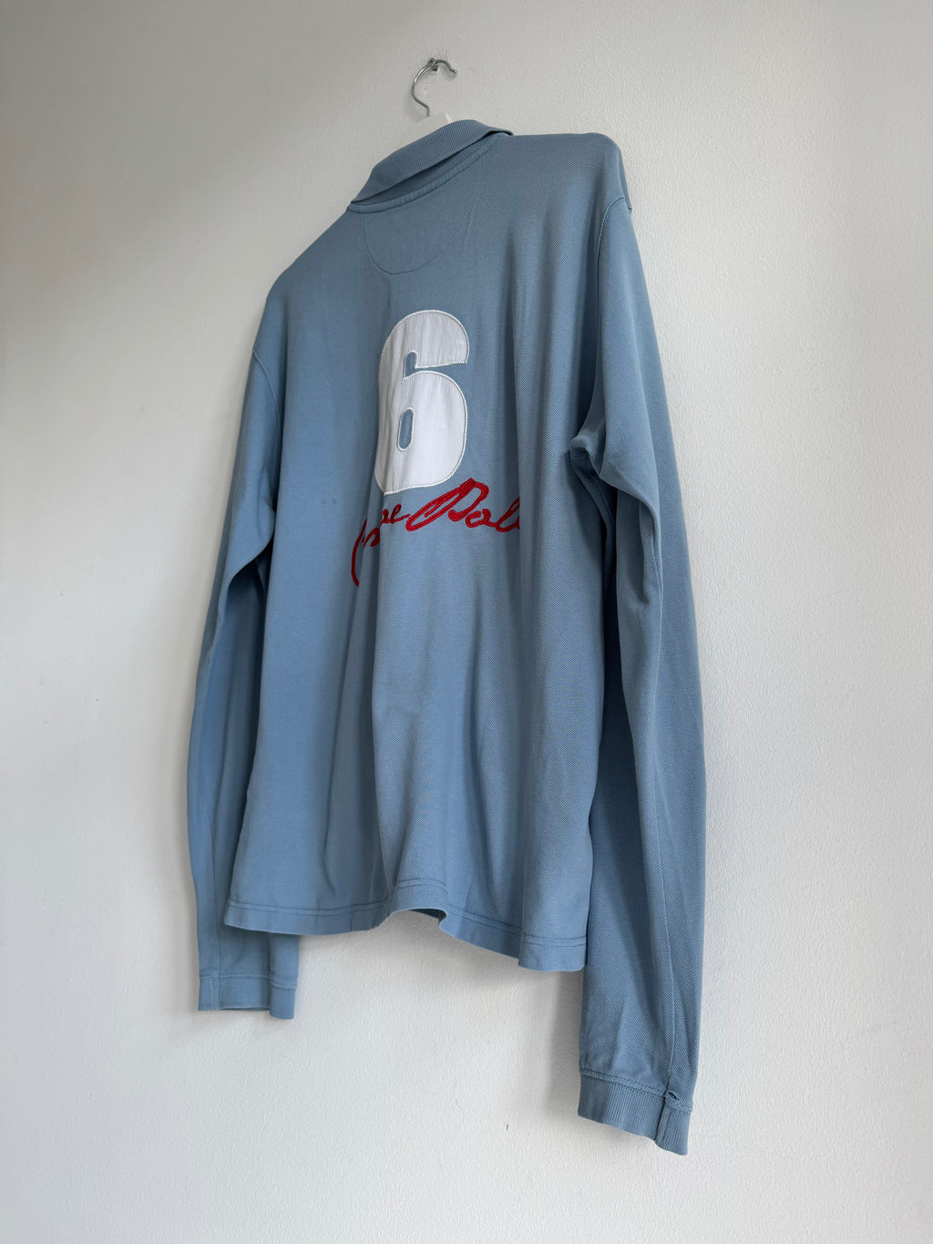 VINTAGE EMBROIDERED POLO LONGSLEEVE