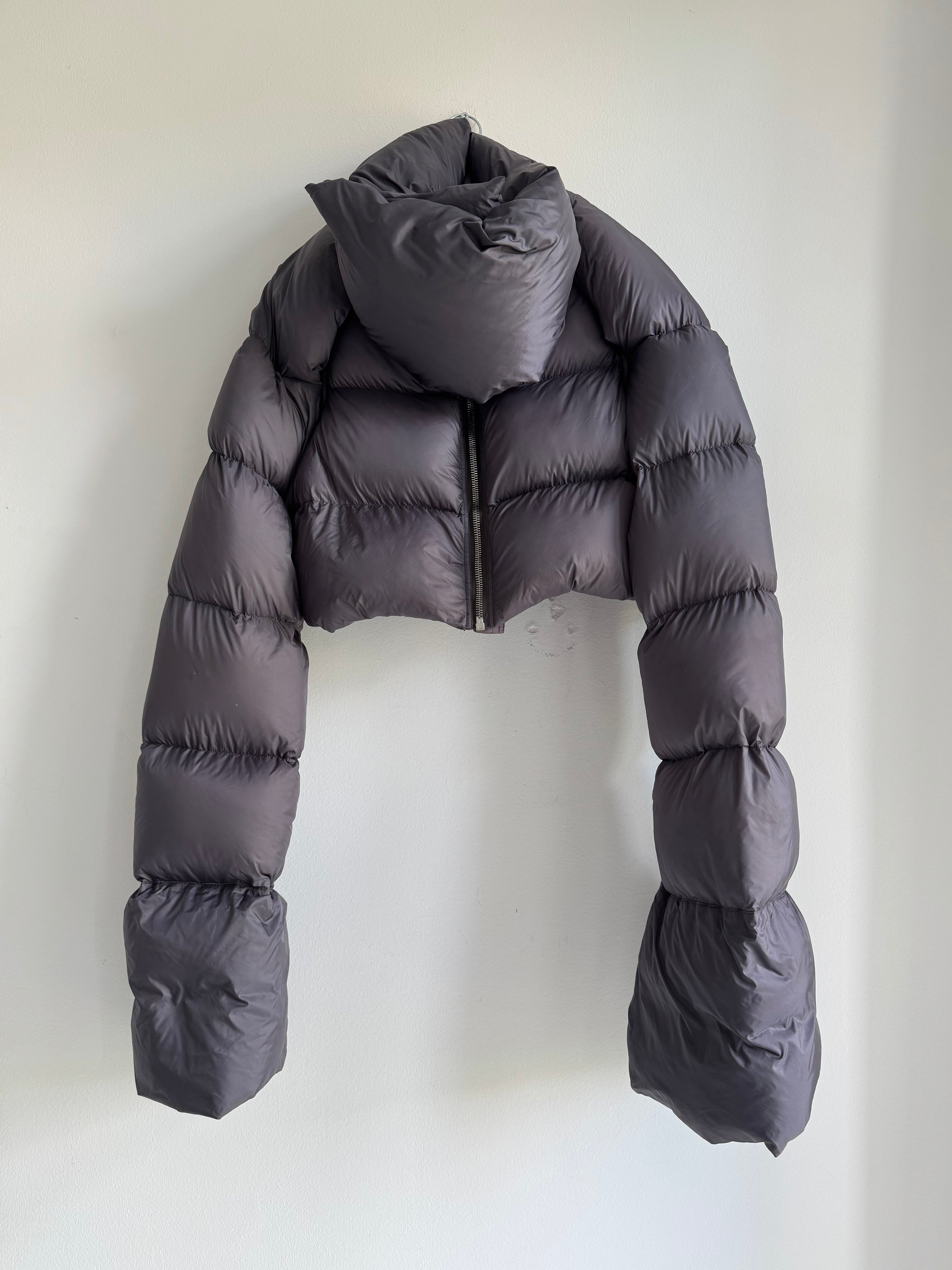 RICK OWENS CROPPED PUFFER