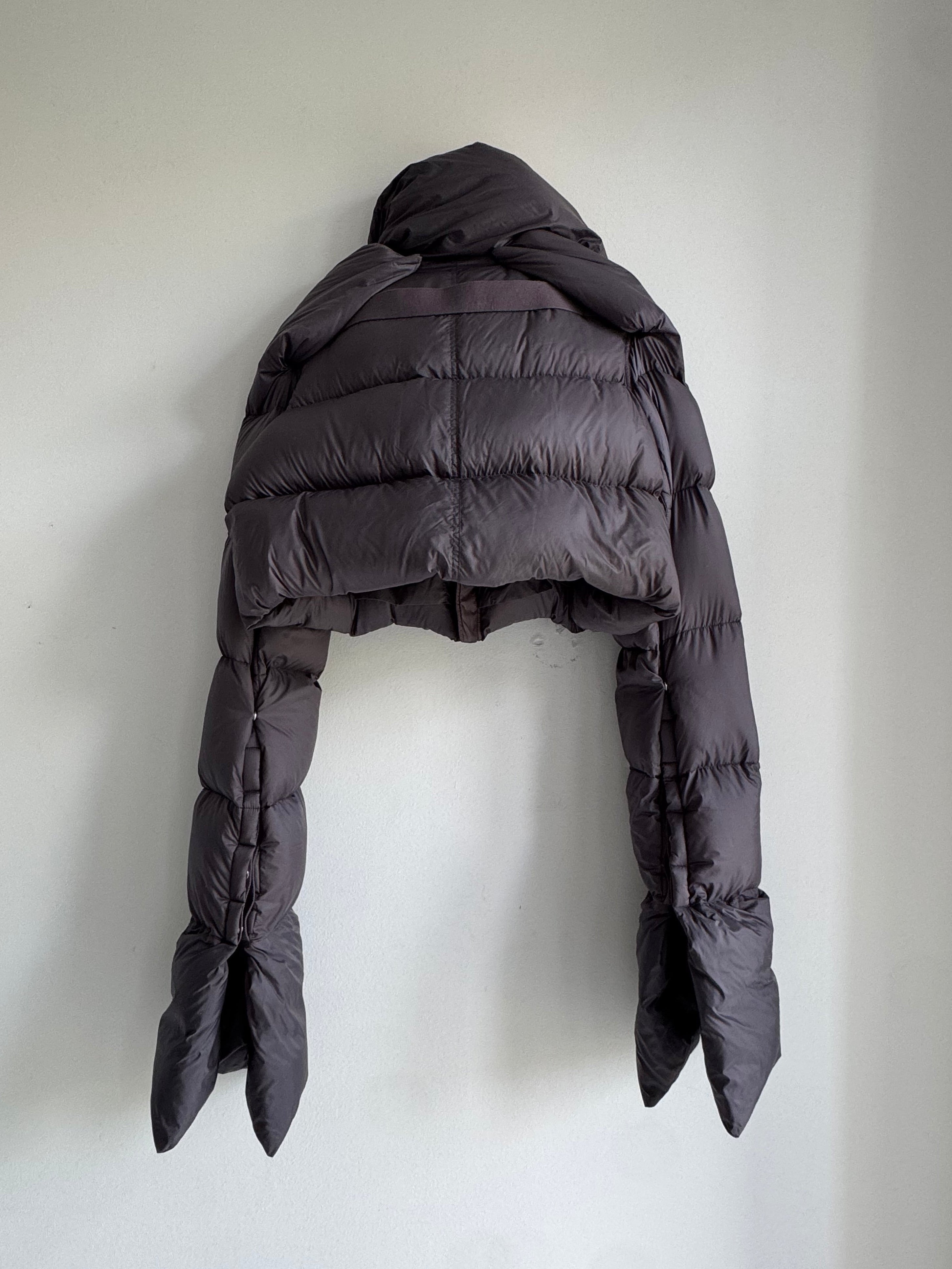RICK OWENS CROPPED PUFFER