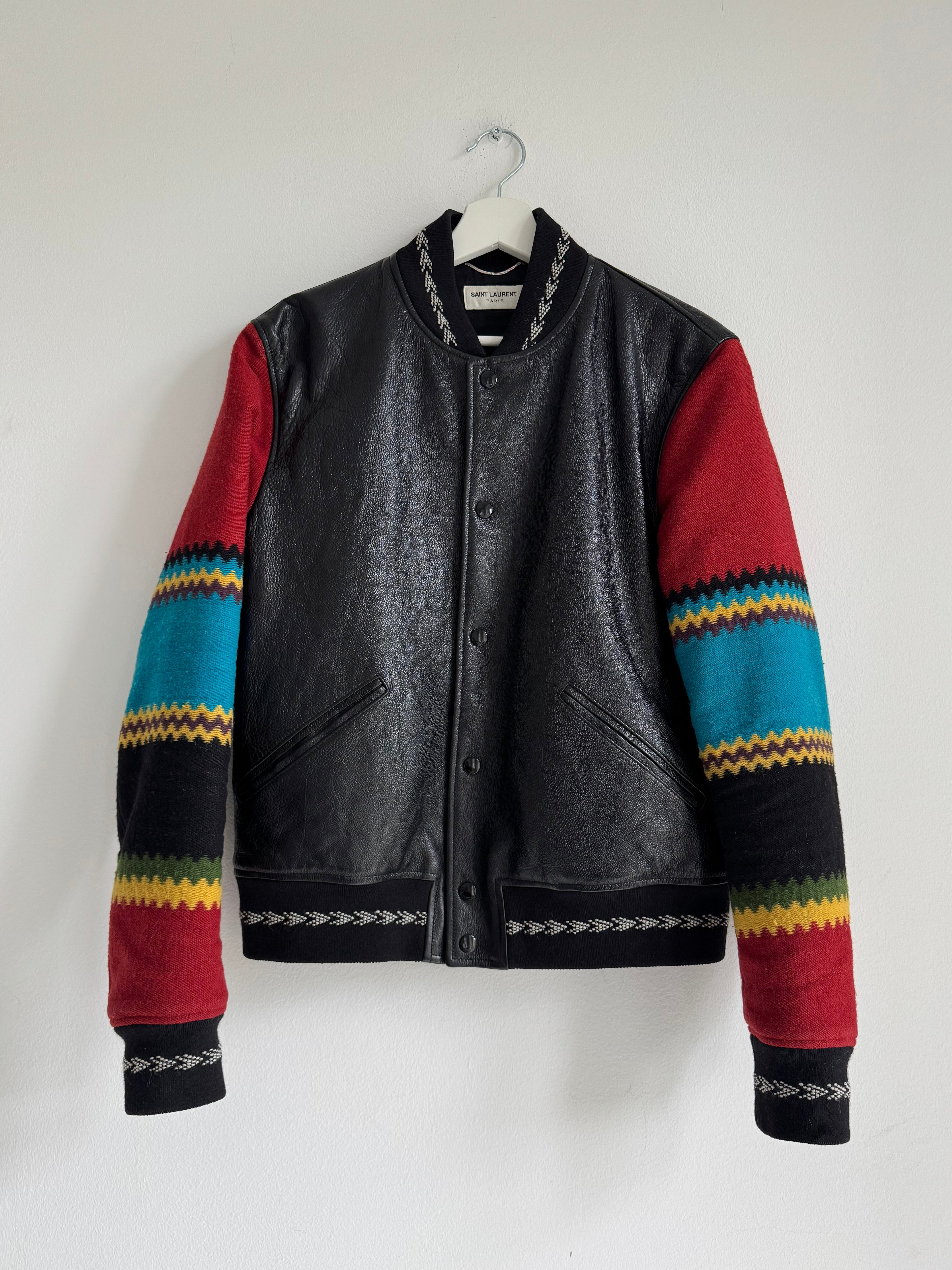 SAINT LAURENT IKARUS TEDDY JACKET