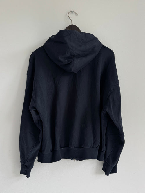 BALENCIAGA "SAINT GERMAIN DES PRÈS" DISTRESSED ZIP HOODIE FW22