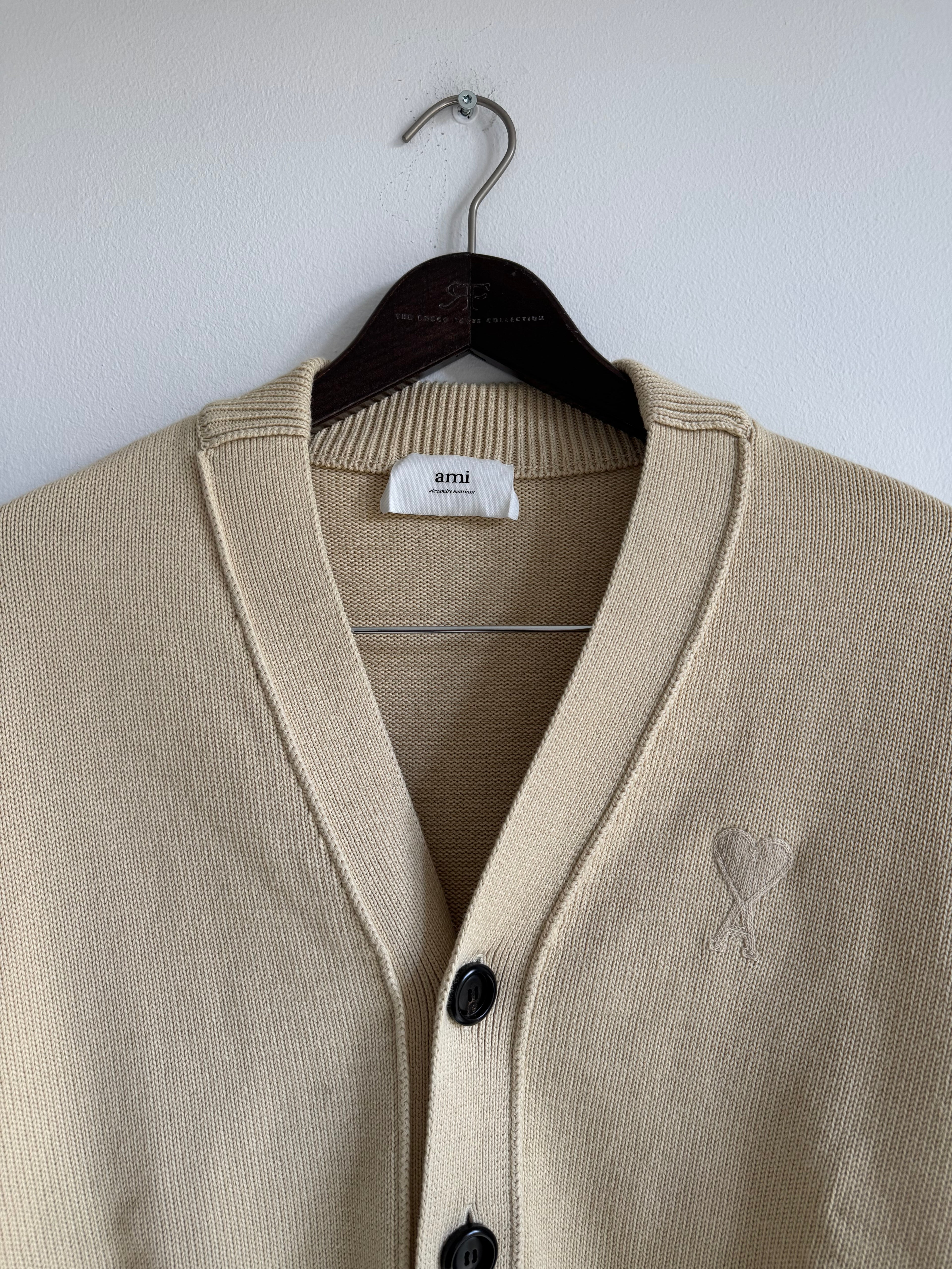 AMI PARIS KNIT CARDIGAN