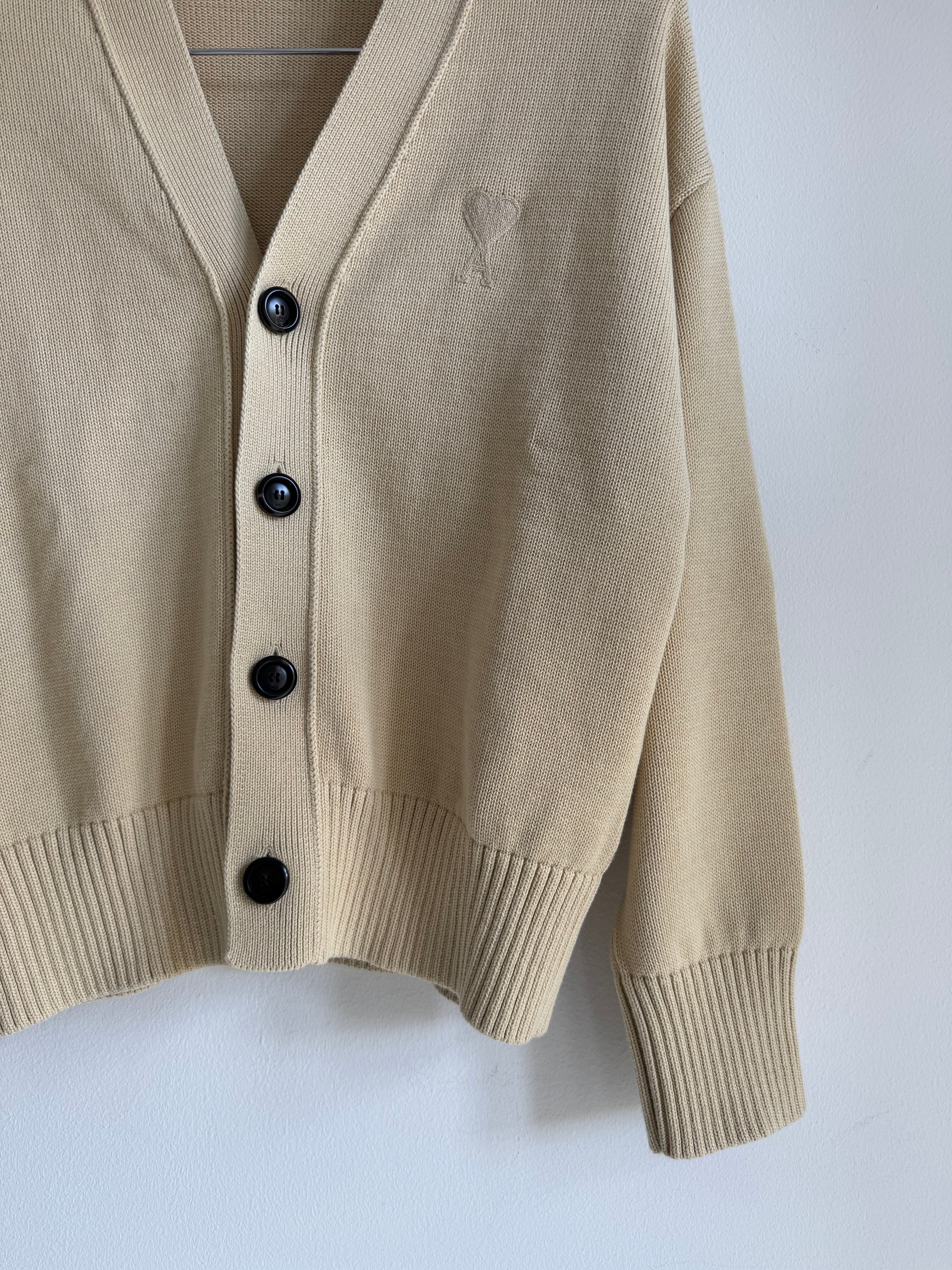 AMI PARIS KNIT CARDIGAN