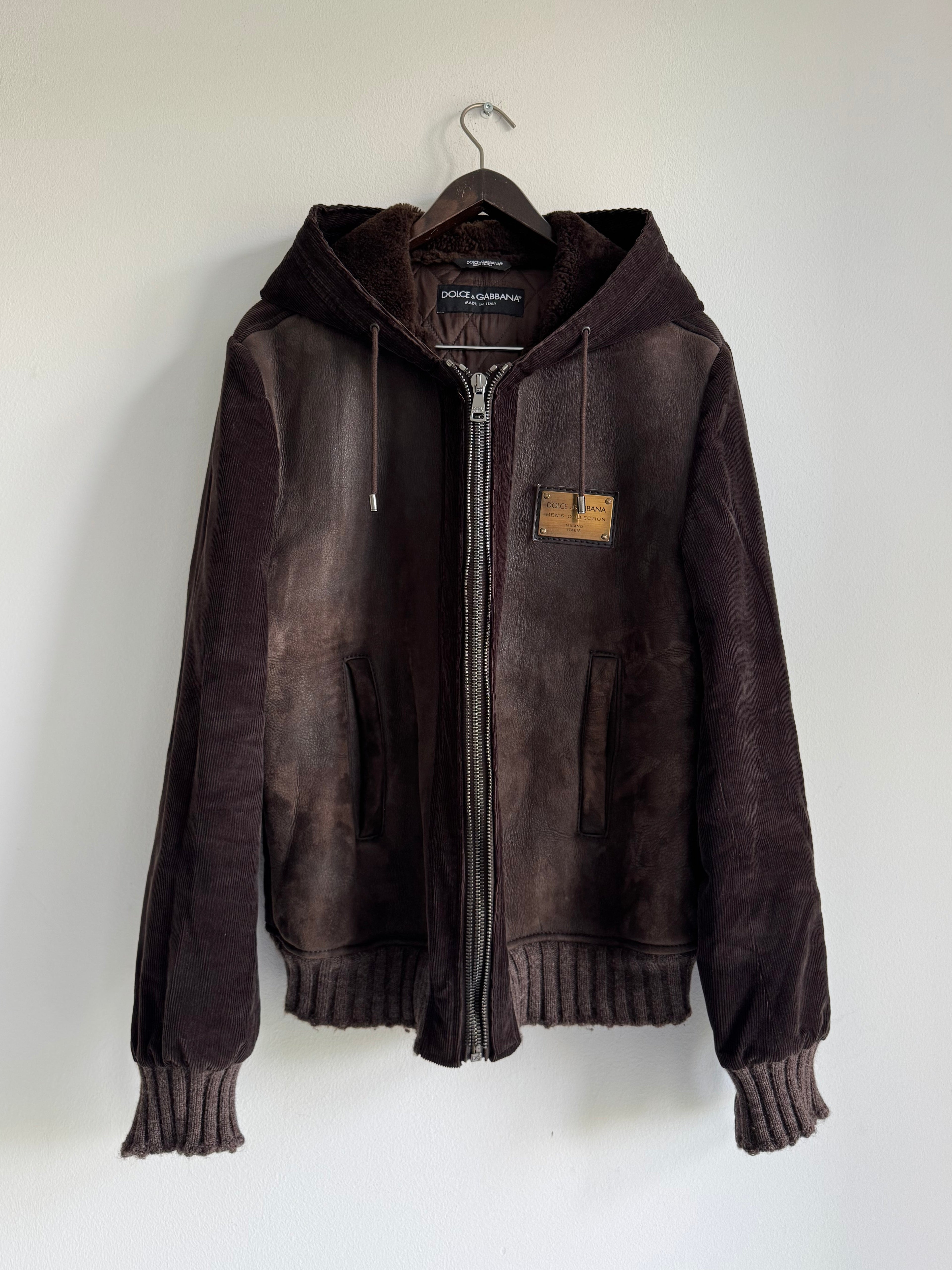 DOLCE GABBANA "DOUBLE ZIP HYBRID" JACKET