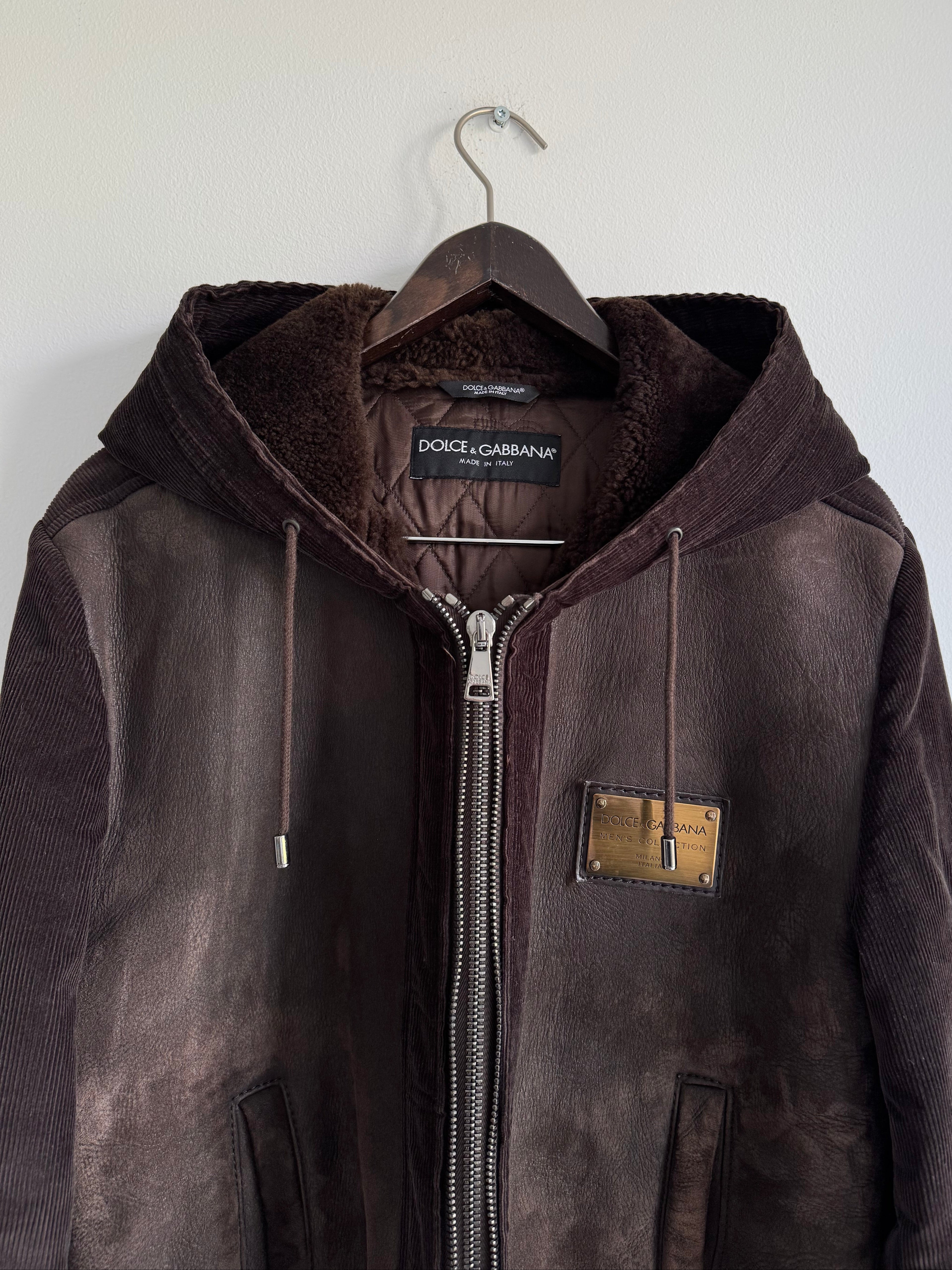 DOLCE GABBANA "DOUBLE ZIP HYBRID" JACKET