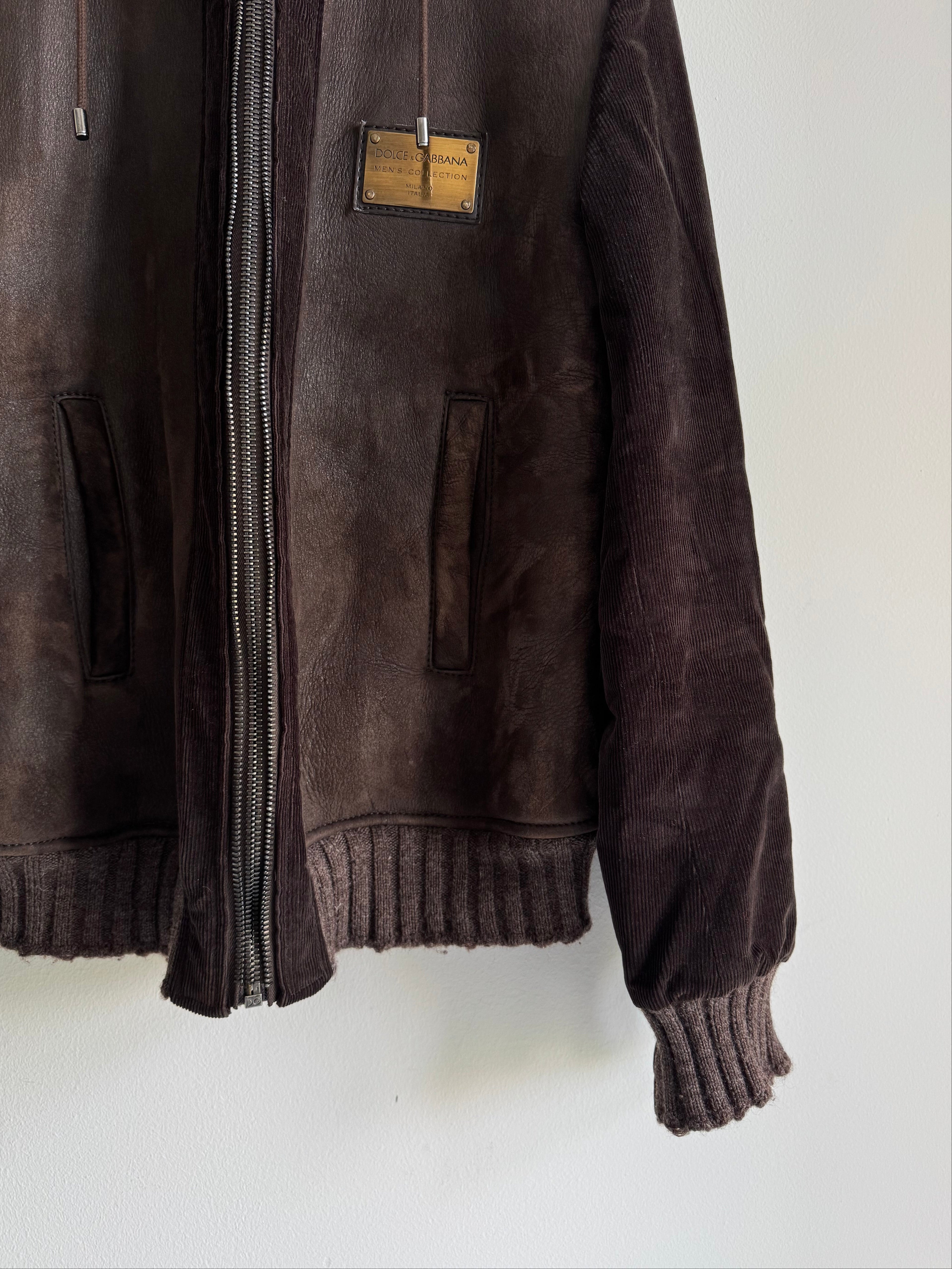DOLCE GABBANA "DOUBLE ZIP HYBRID" JACKET