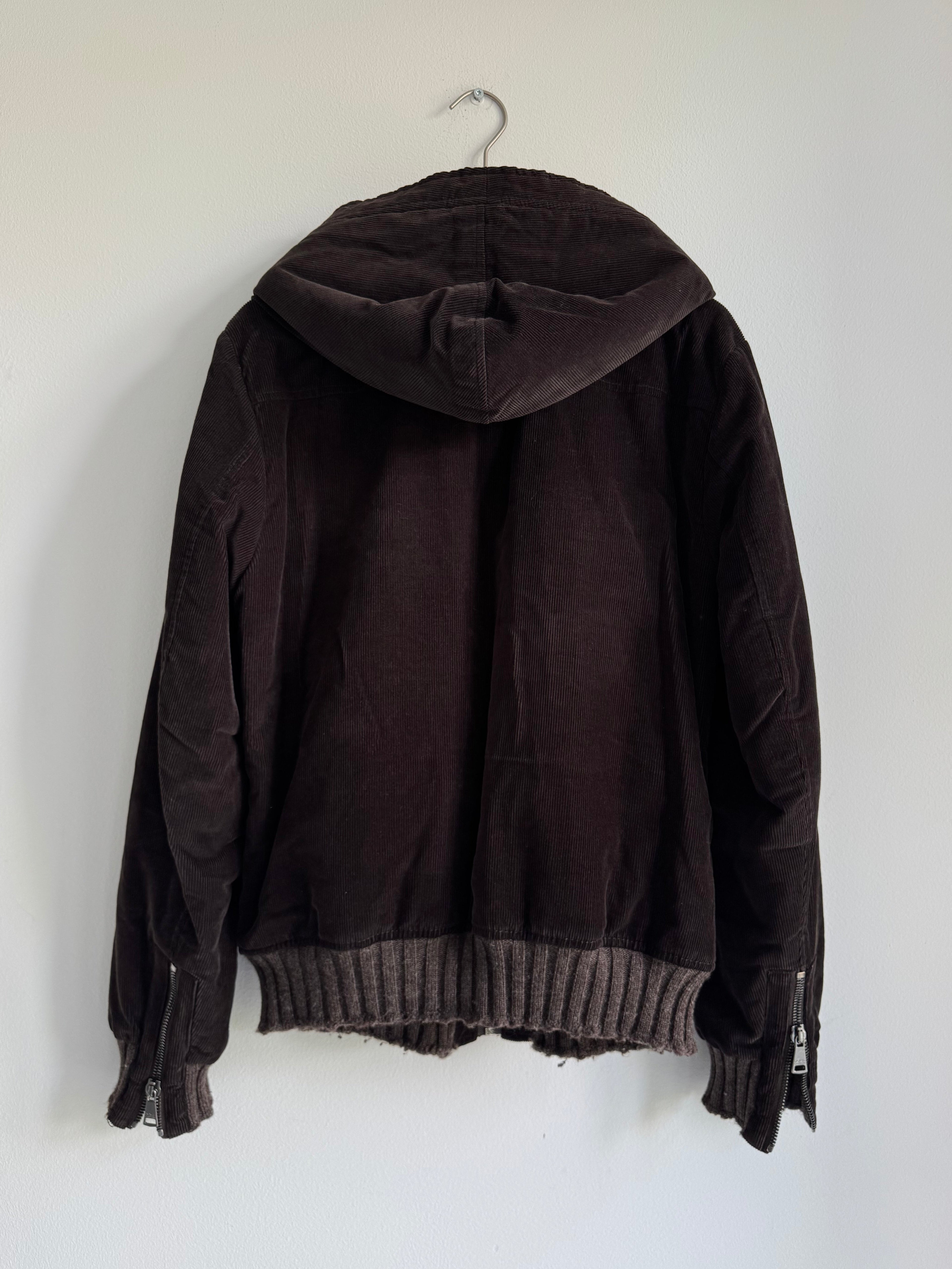 DOLCE GABBANA "DOUBLE ZIP HYBRID" JACKET