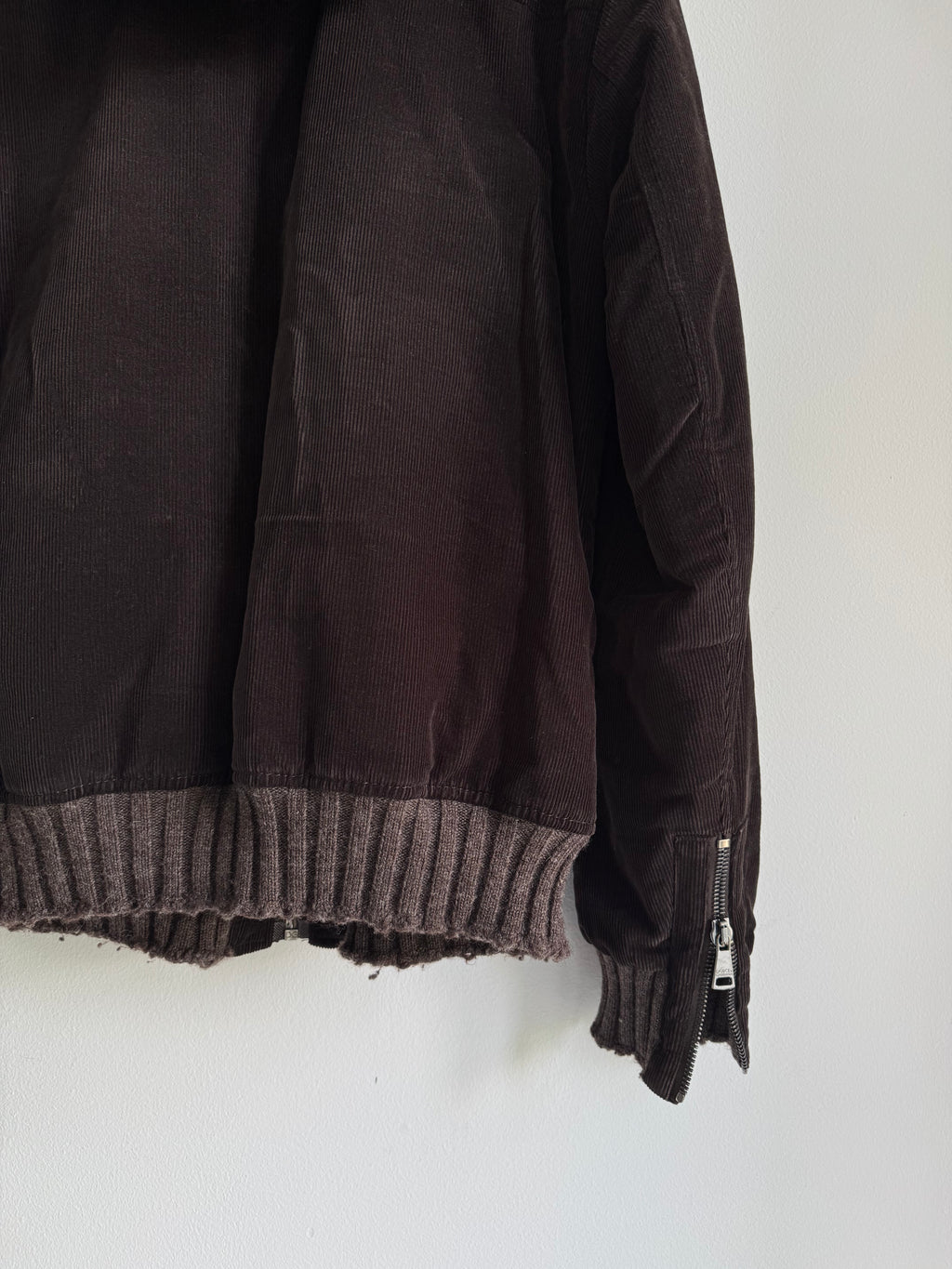 DOLCE GABBANA "DOUBLE ZIP HYBRID" JACKET