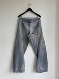 VINTAGE LEVIS "ENGINEERED" HEAVY DISTRESSED JEANS