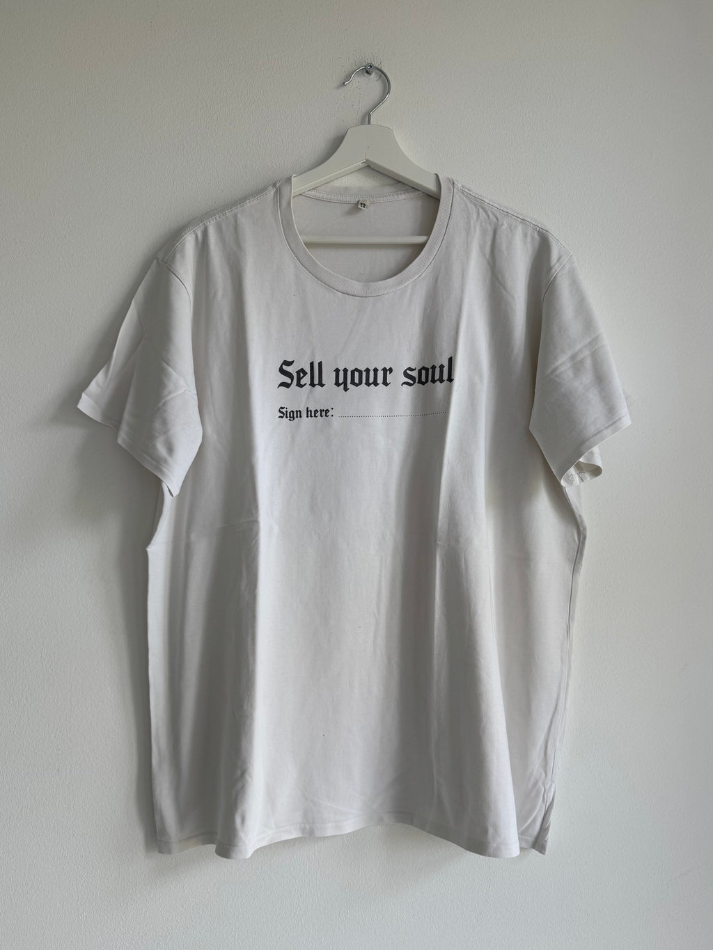 R13 "SELL YOUR SOUL" TEE