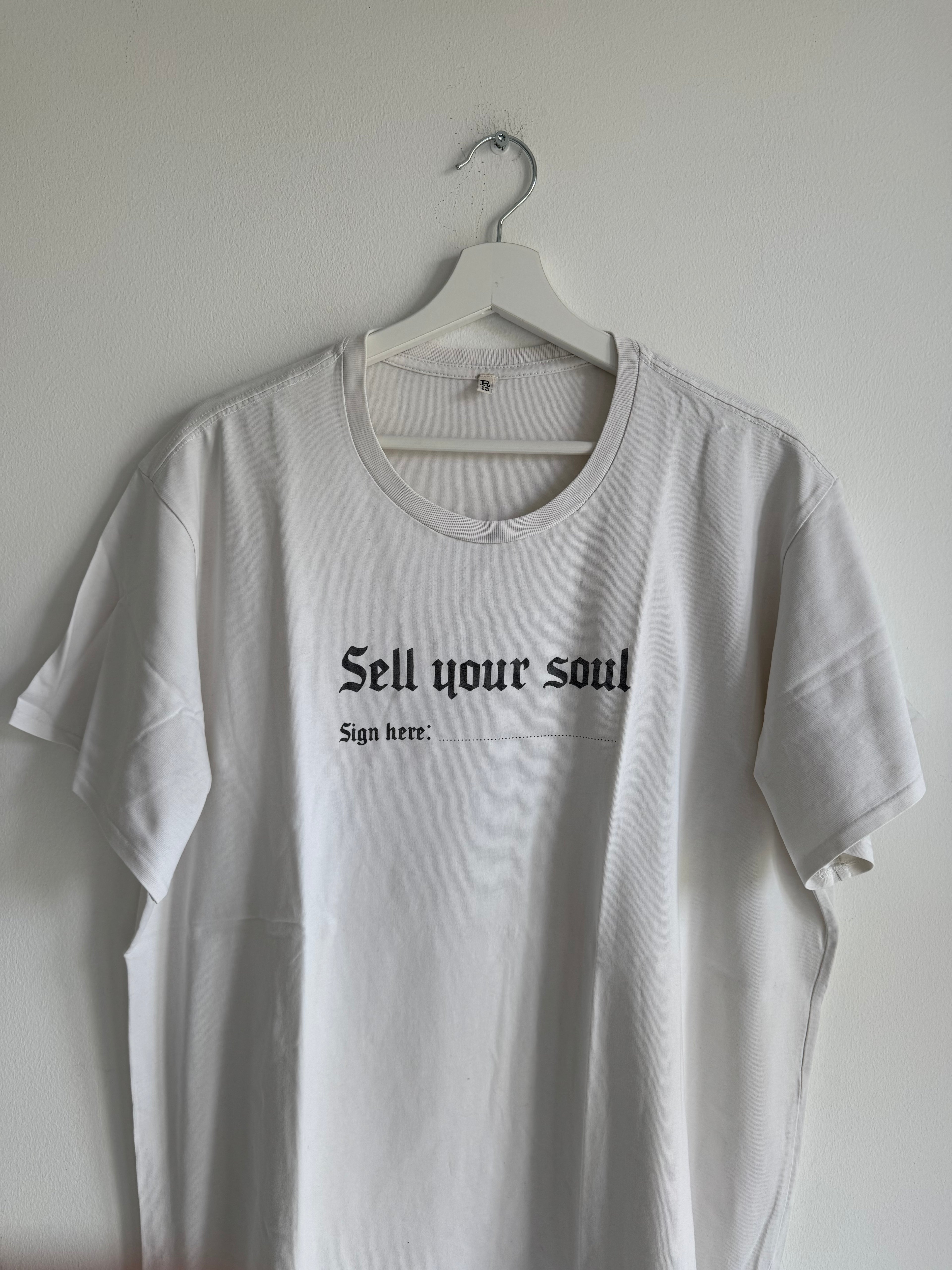 R13 "SELL YOUR SOUL" TEE