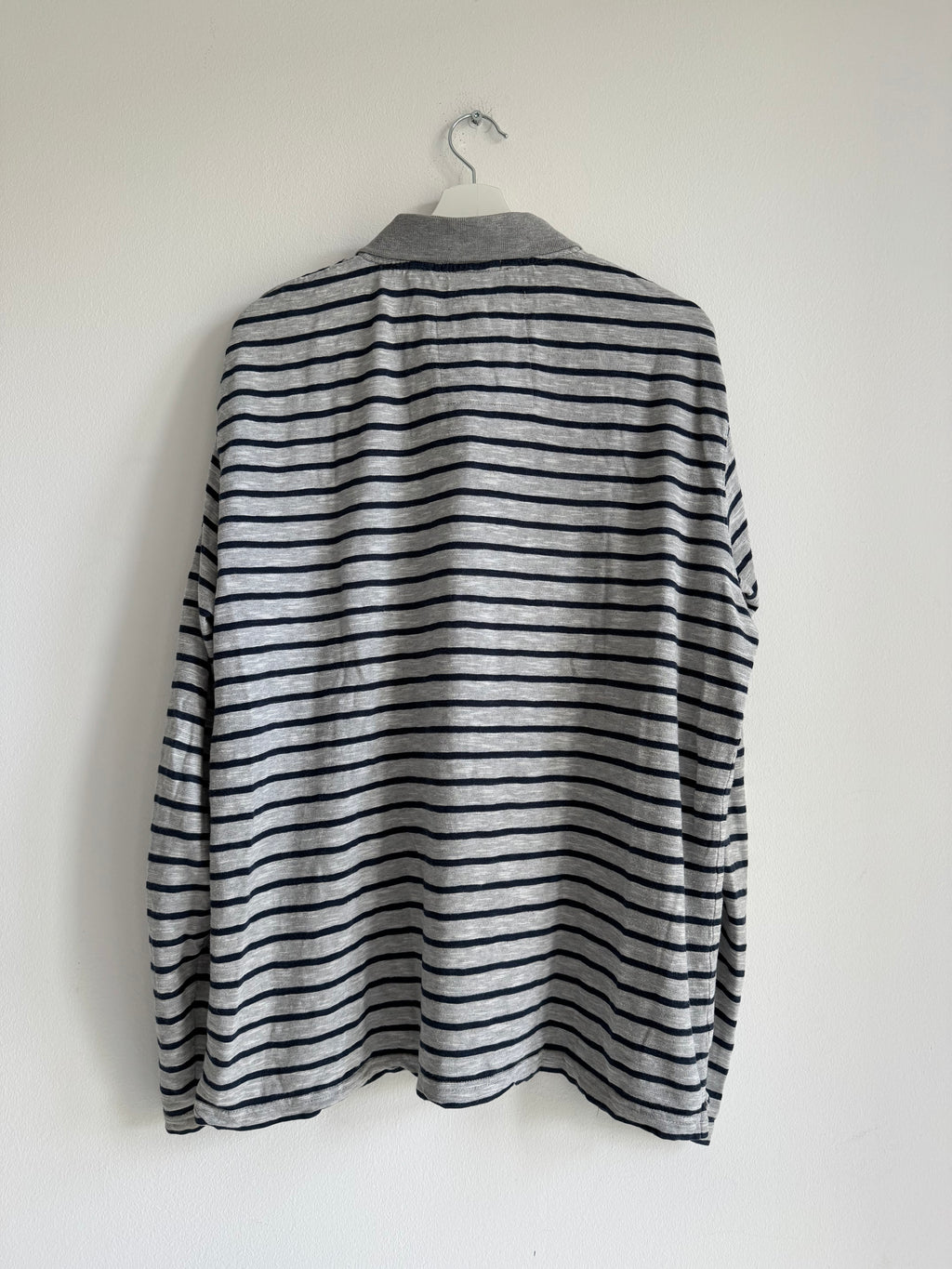 VINTAGE CAMEL STRIPED POLO LONGSLEEVE