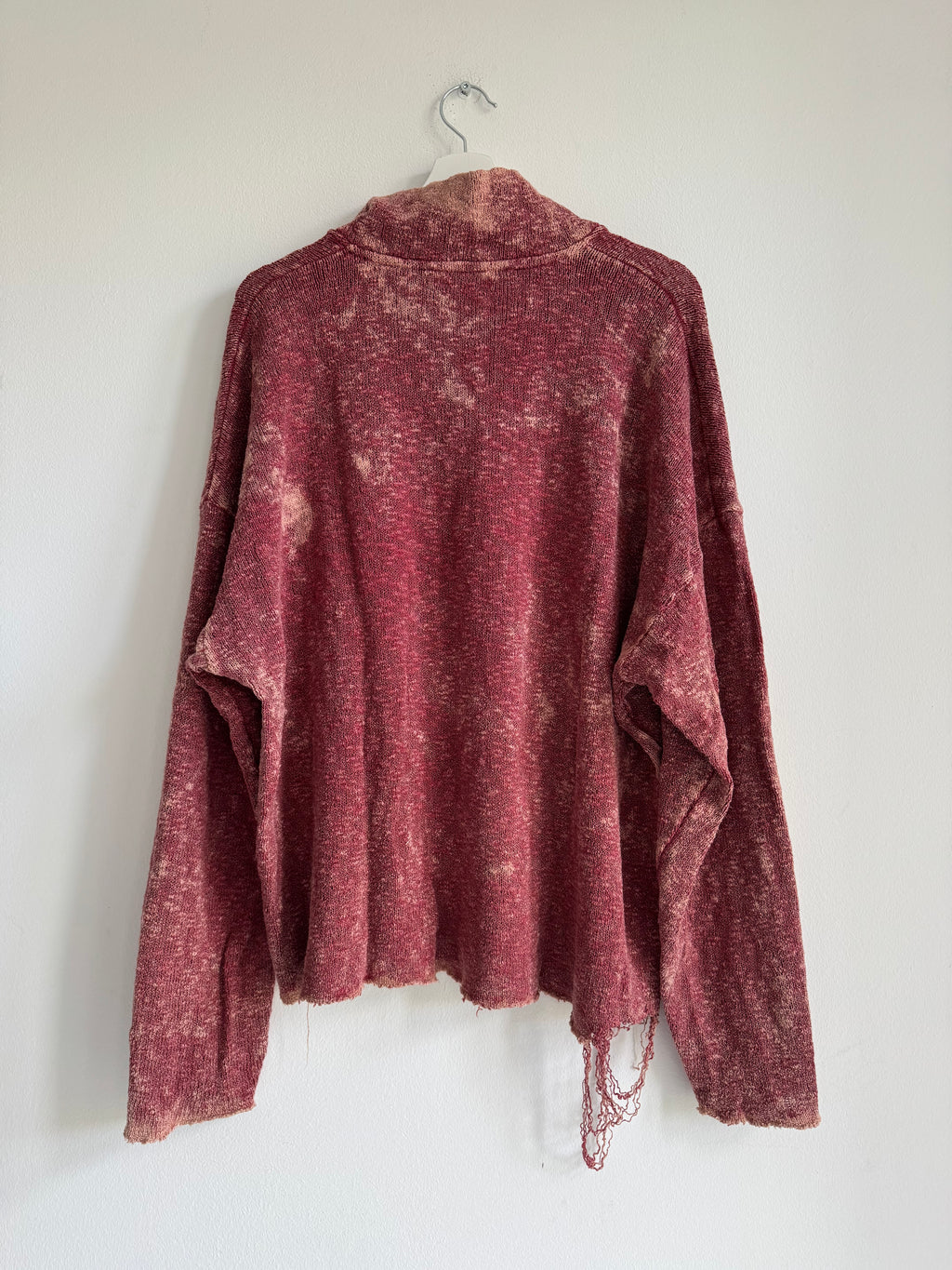 VINTAGE DISTRESSED POLO LONGSLEEVE