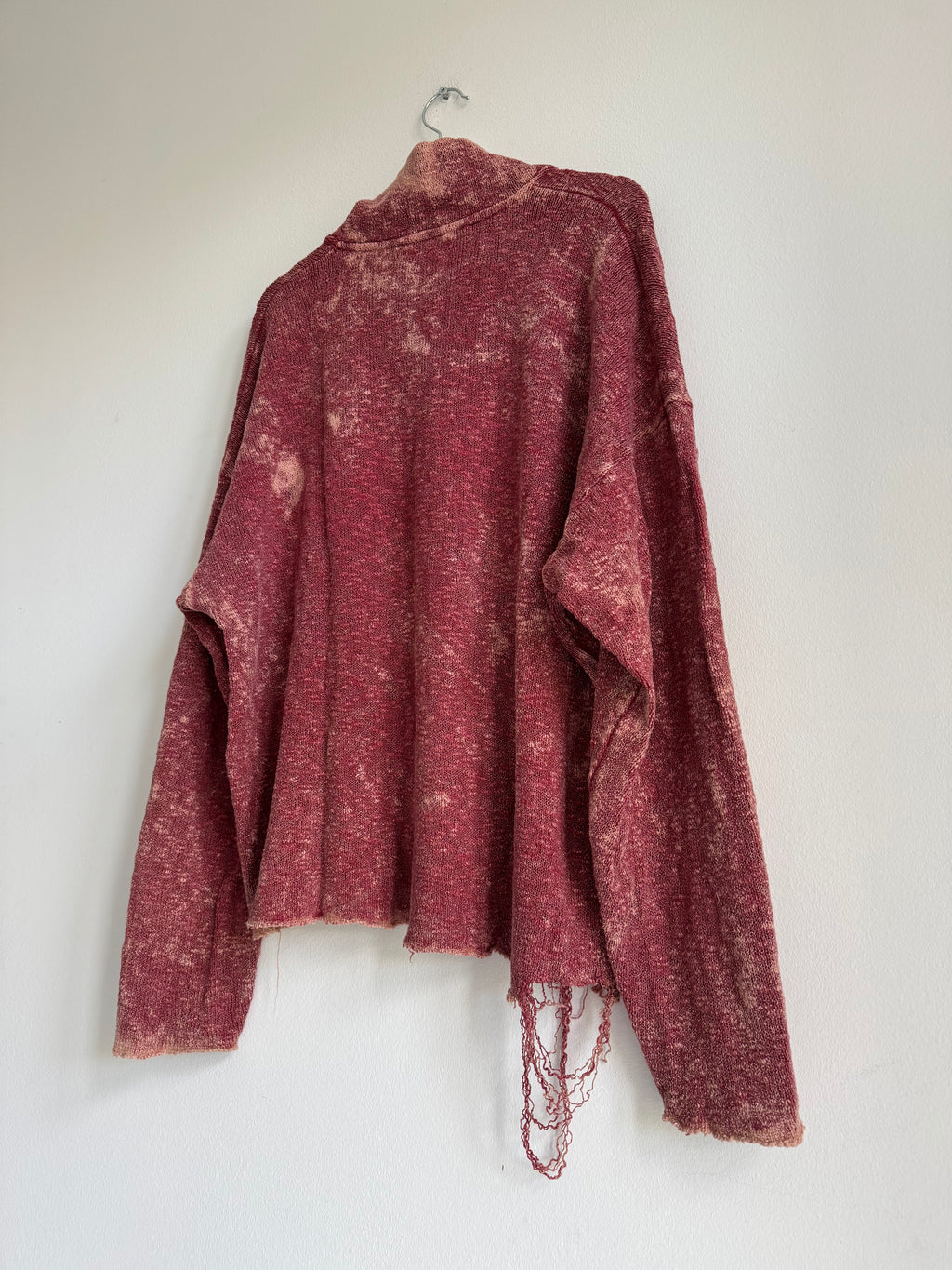 VINTAGE DISTRESSED POLO LONGSLEEVE