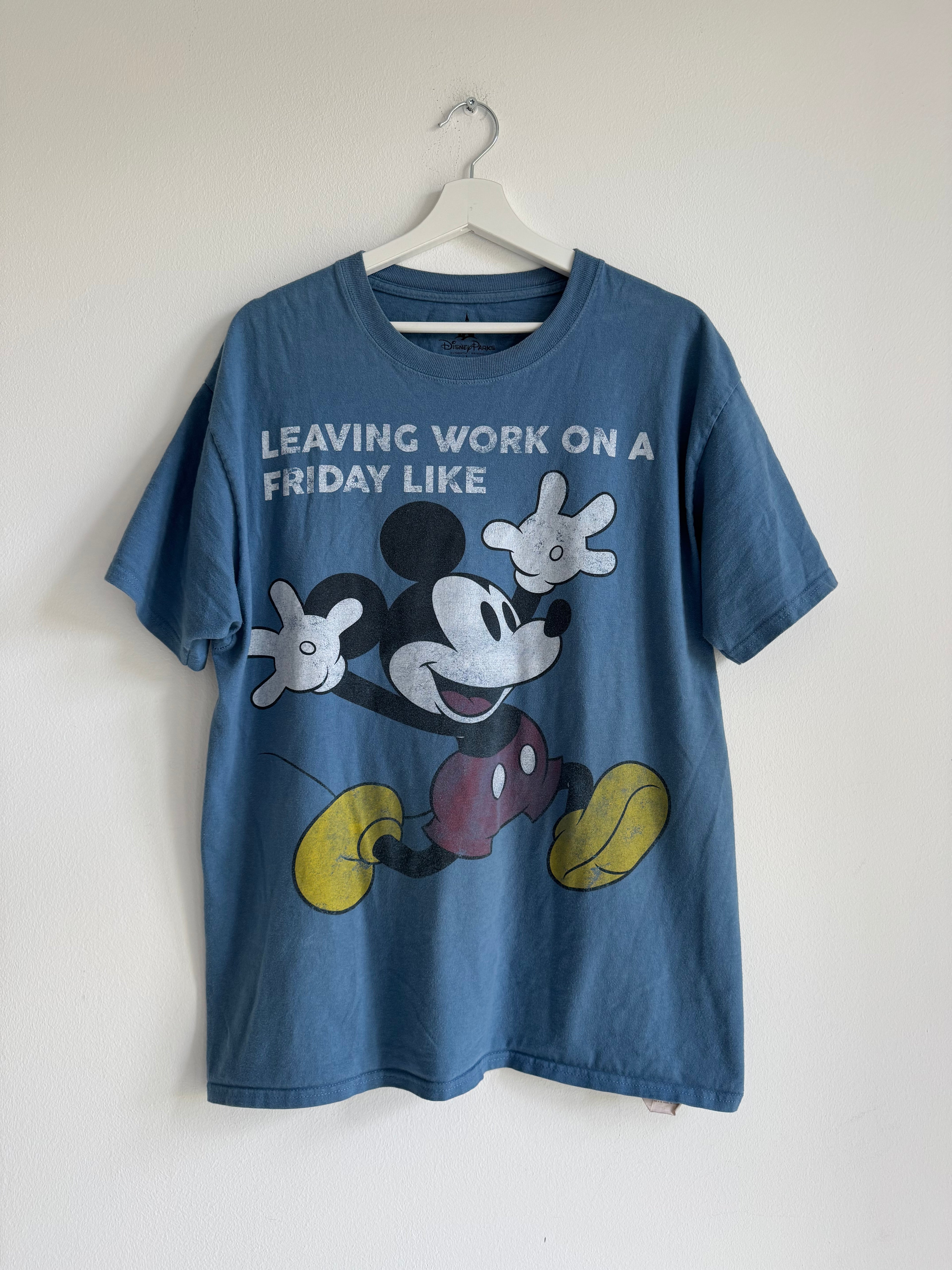 VINTAGE DISNEY "WORK" TEE