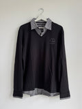 VINTAGE DOUBLE LAYERED POLO LONGSLEEVE