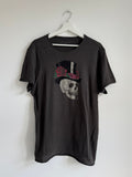 JOHN VARVATOS "SKULL TOP HAT & ROSES" GRAPHIC TEE
