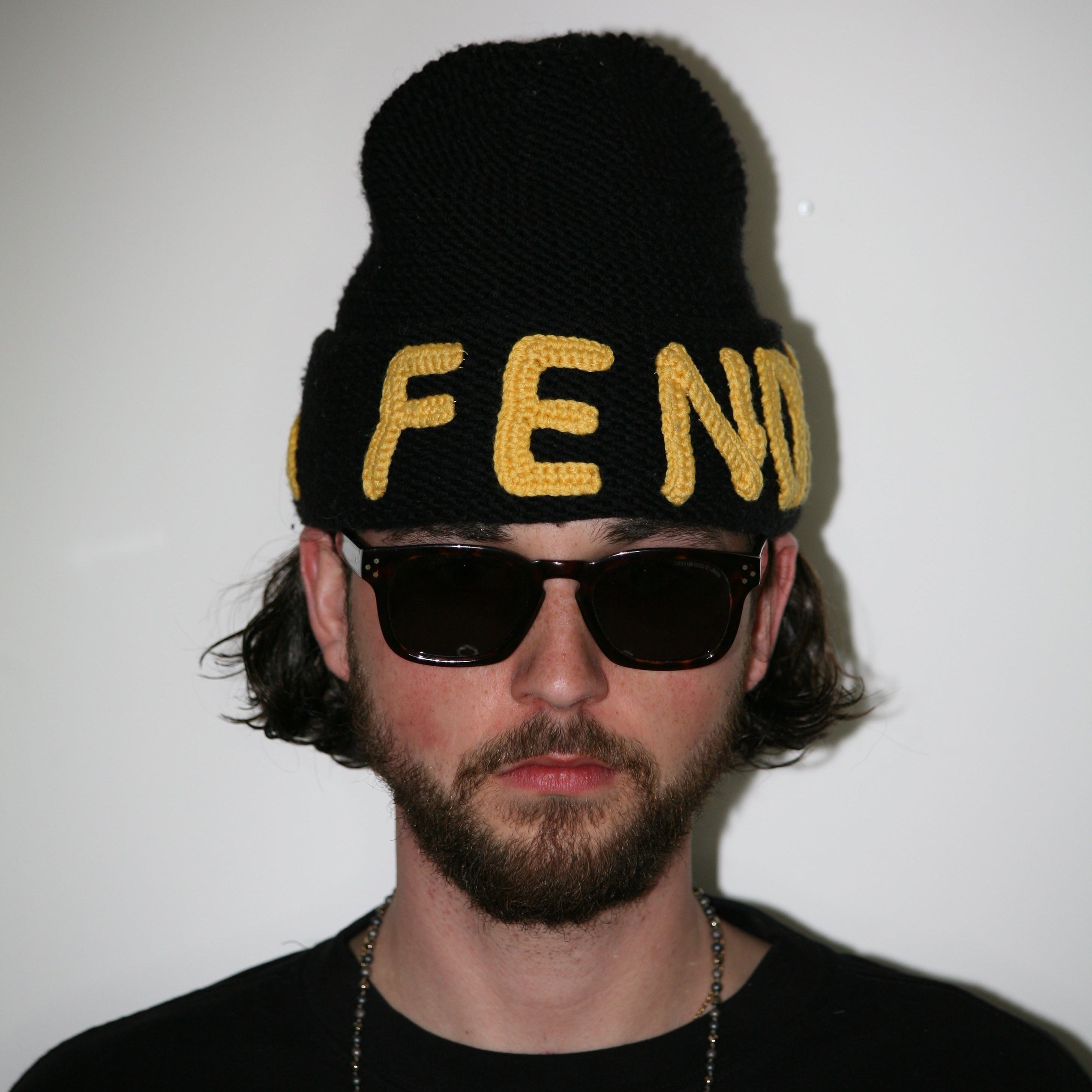 FENDI ROMA WOOL BEANIE