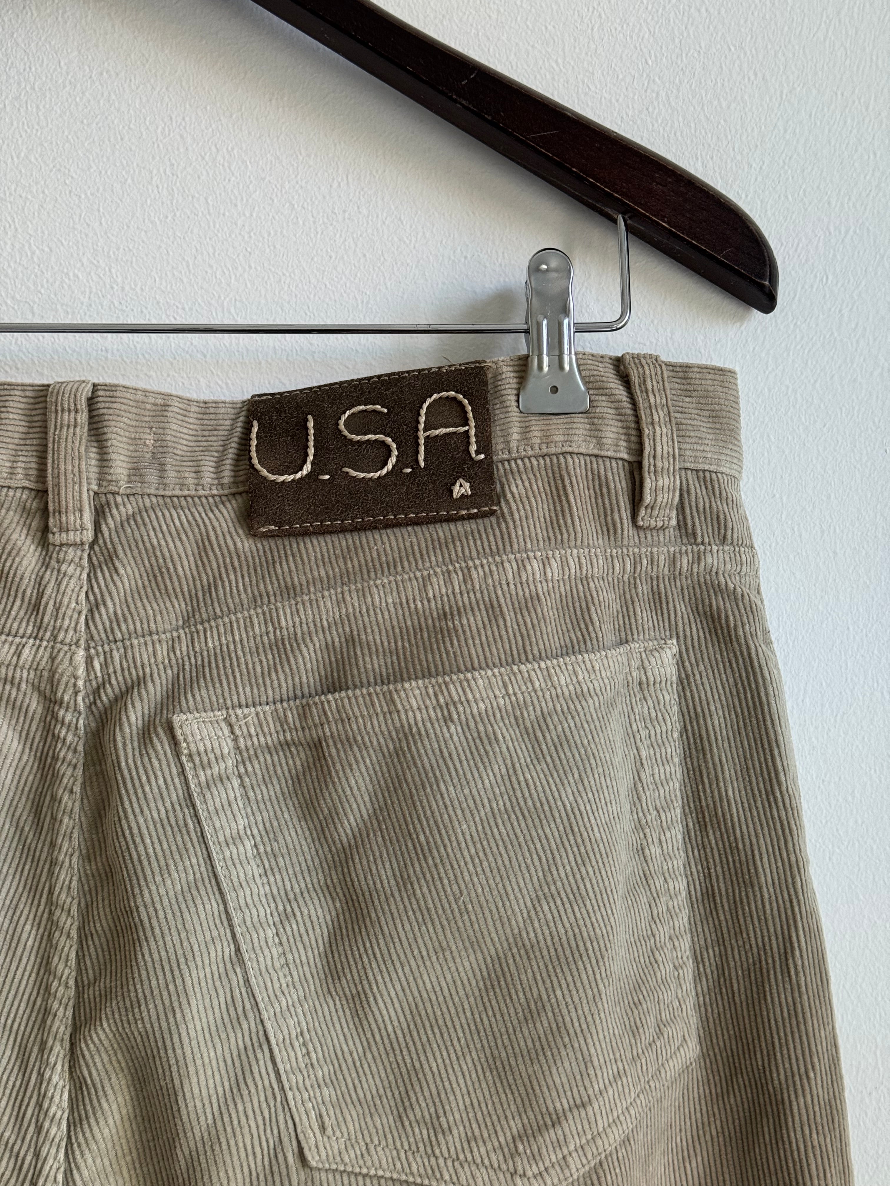 JOHN VARVATOS CORDUROY BOOTCUT PANTS