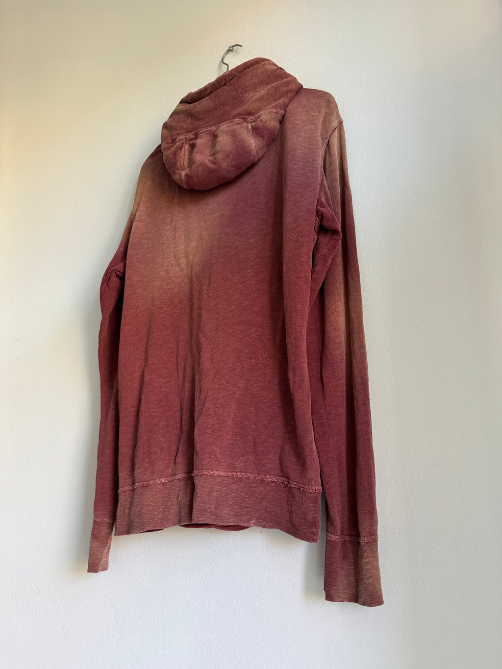 VINTAGE BUTTON COLLAR HOODIE