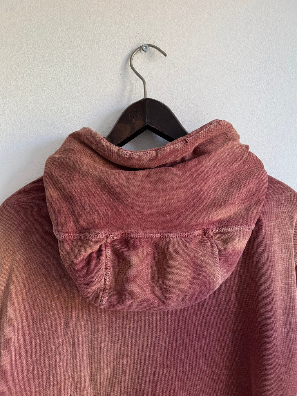 VINTAGE BUTTON COLLAR HOODIE