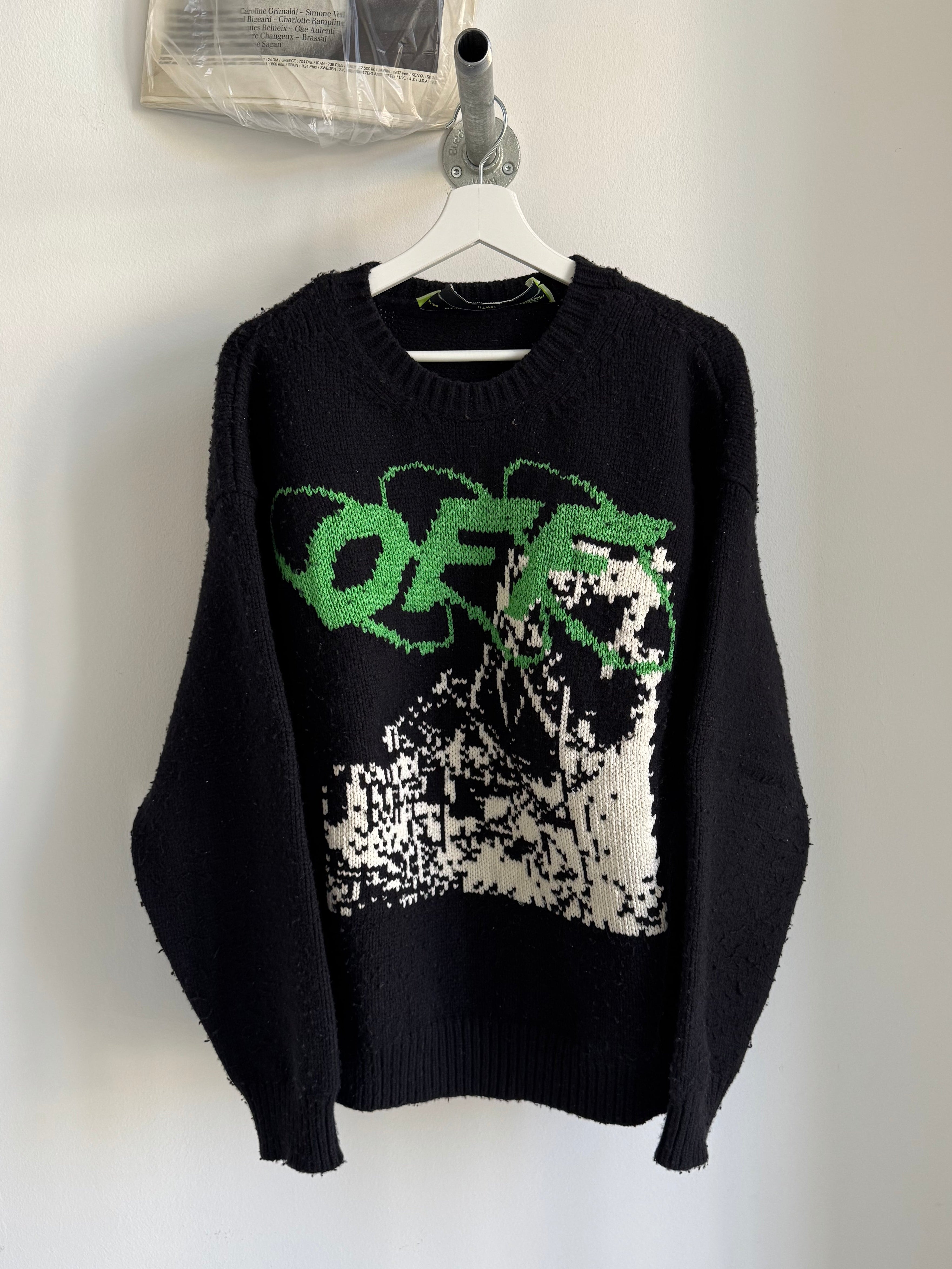 OFF WHITE FW19 "FACTORY" SWEATER
