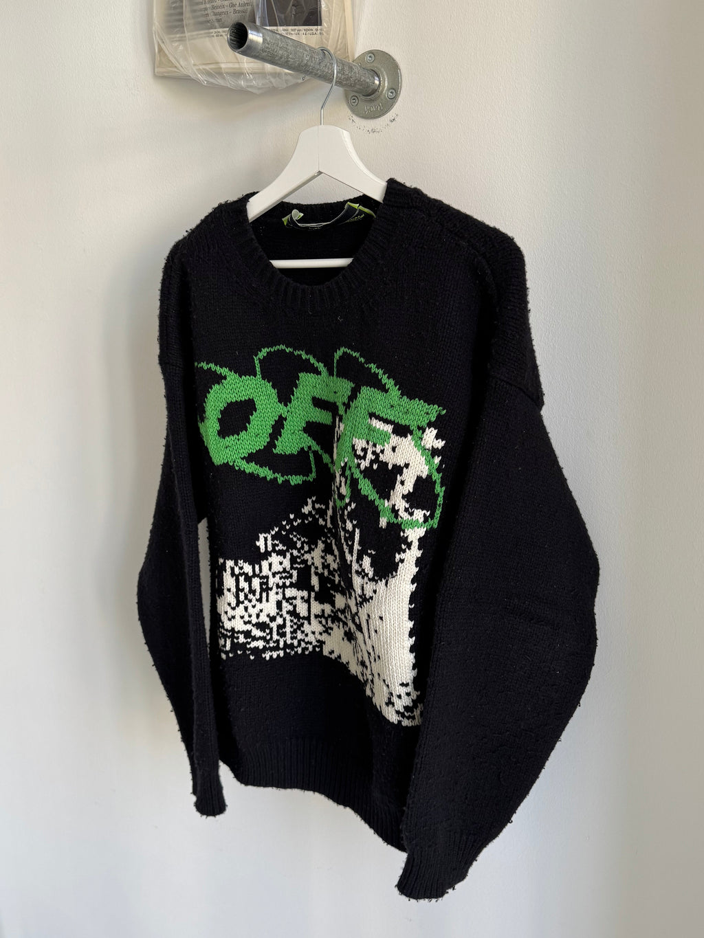 OFF WHITE FW19 "FACTORY" SWEATER