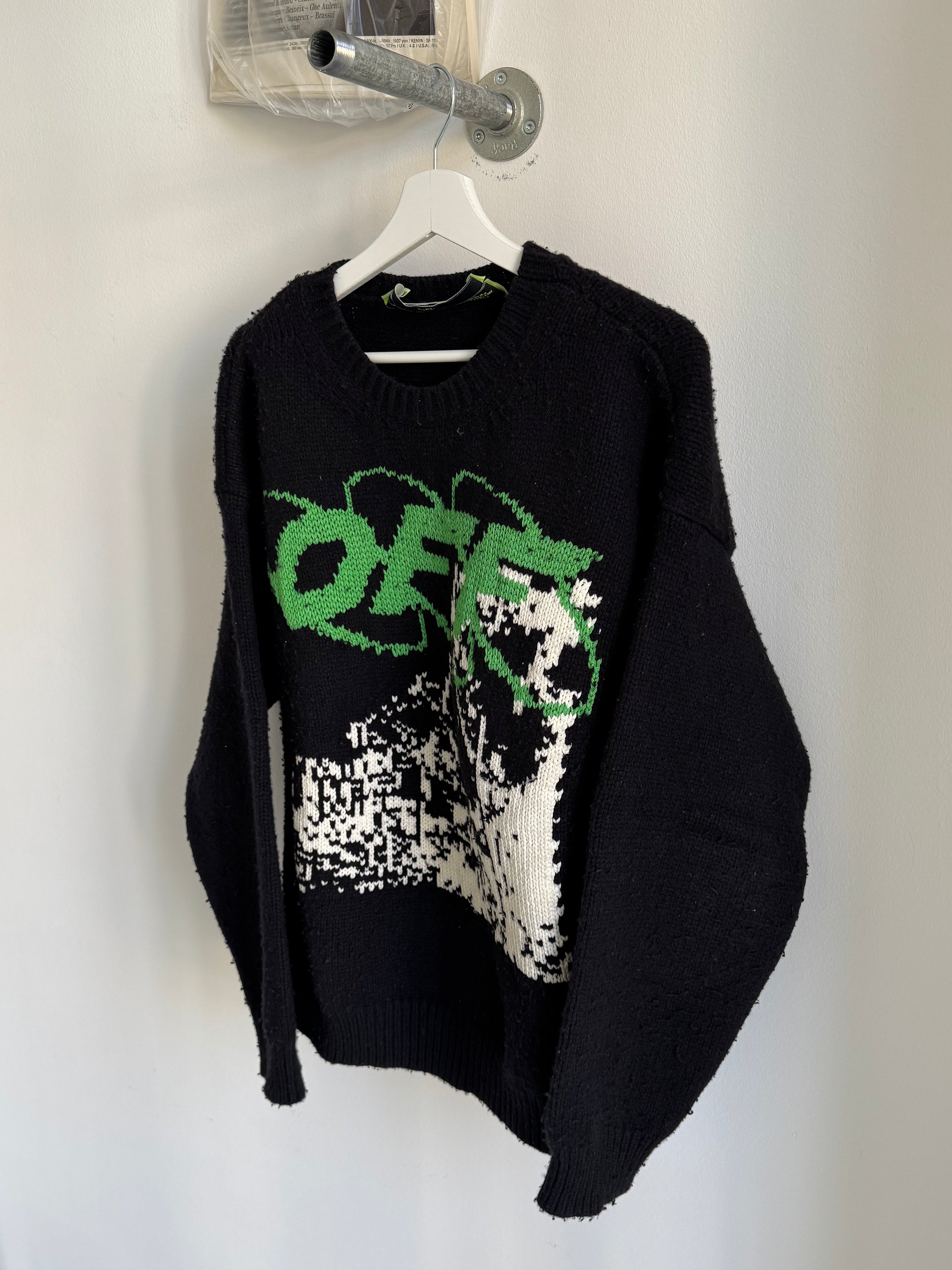 OFF WHITE FW19 "FACTORY" SWEATER