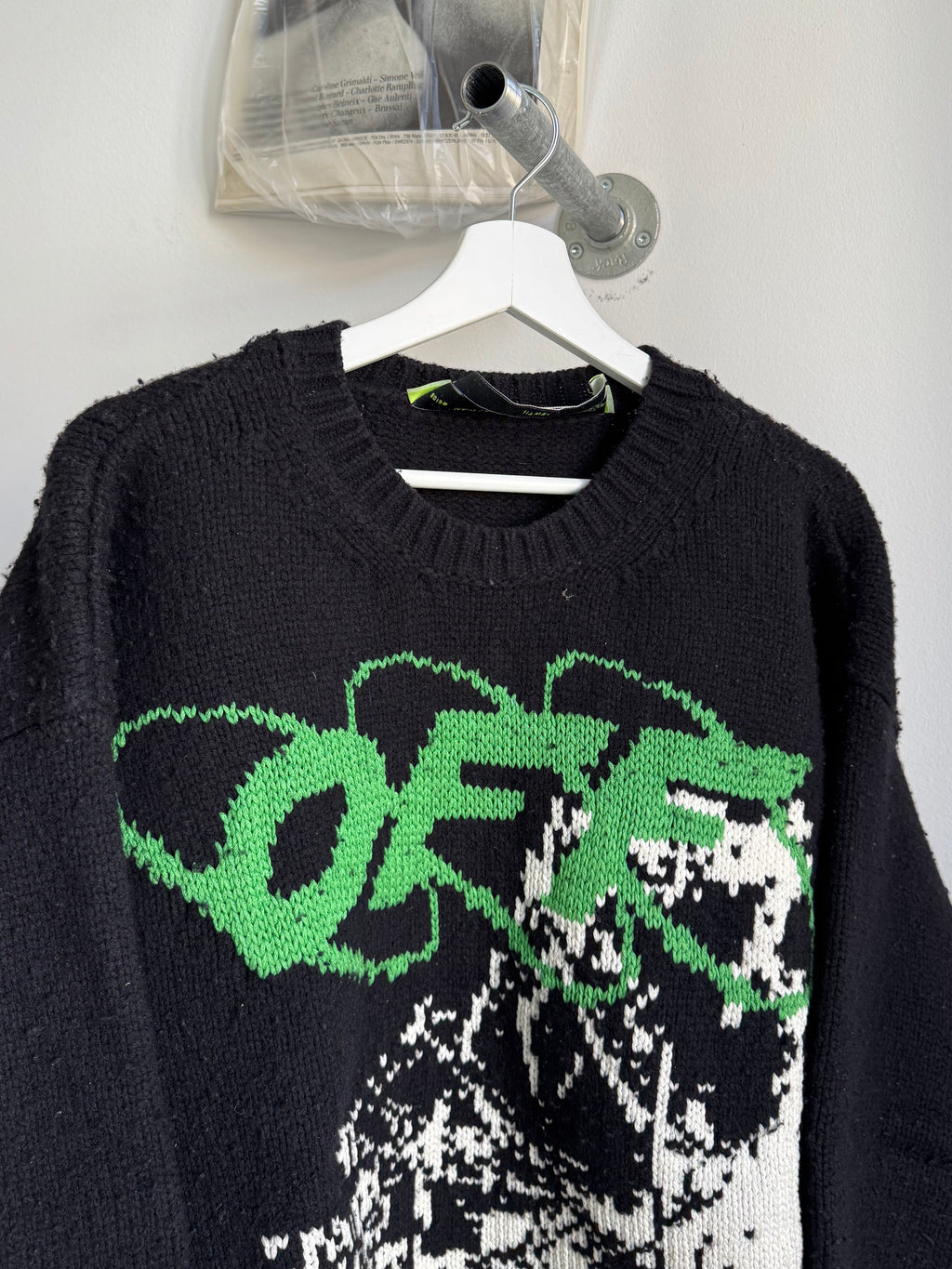 OFF WHITE FW19 "FACTORY" SWEATER